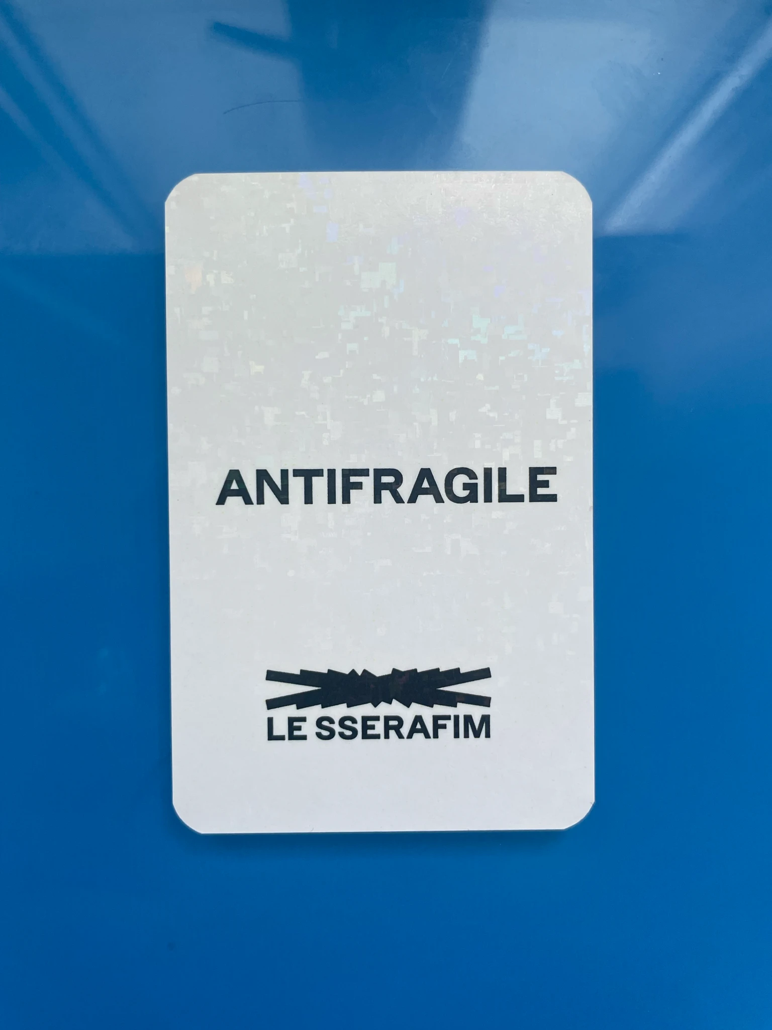 LE SSERAFIM Kazuha LE SSERAFIM - Kazuha - ANTIFRAGILE Album musickorea (music korea) pob (pre-order benefit) compact version holographic (hologram) listing photo 2