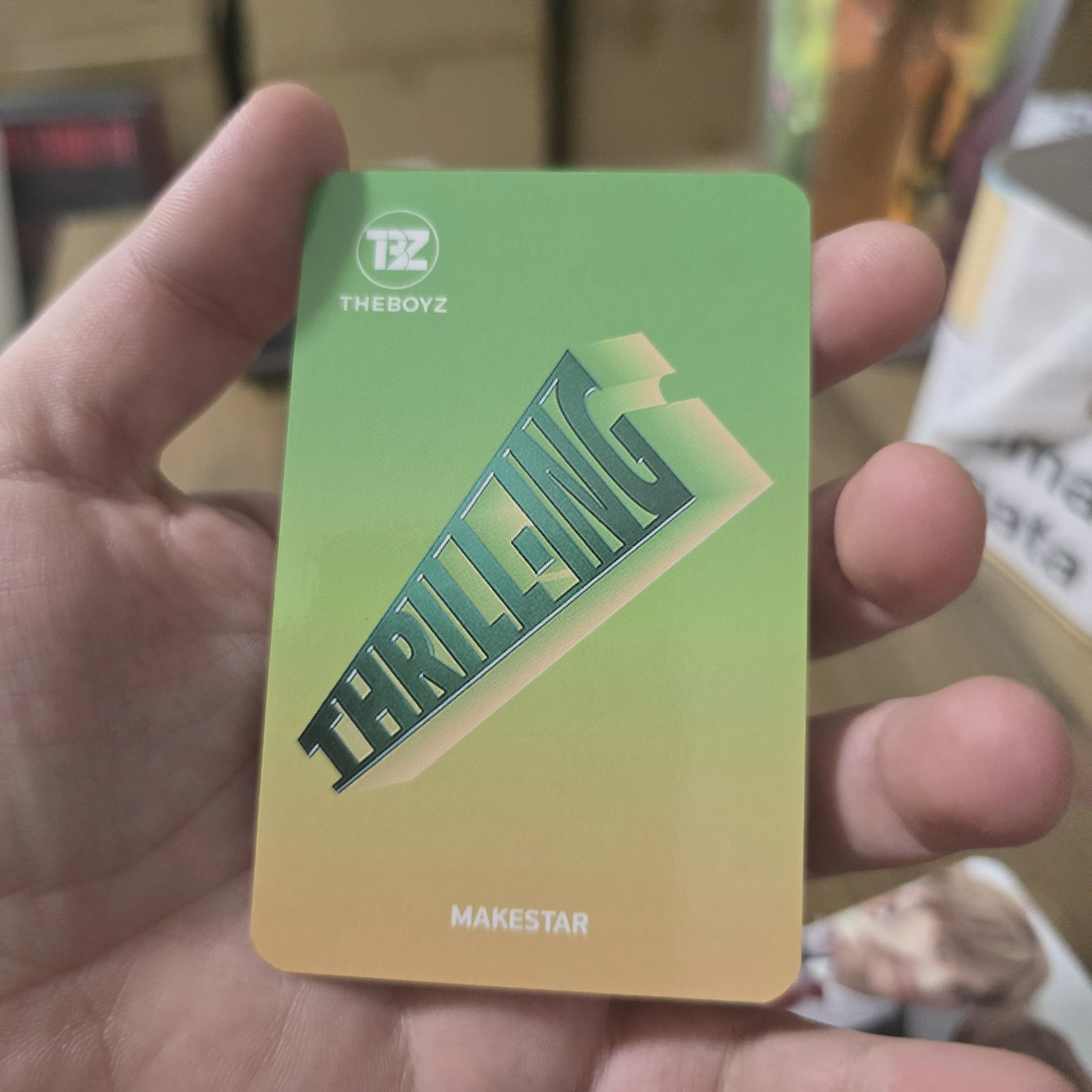THE BOYZ Haknyeon THE BOYZ - Haknyeon - Thrill-ing Album makestar round 3 listing photo 2