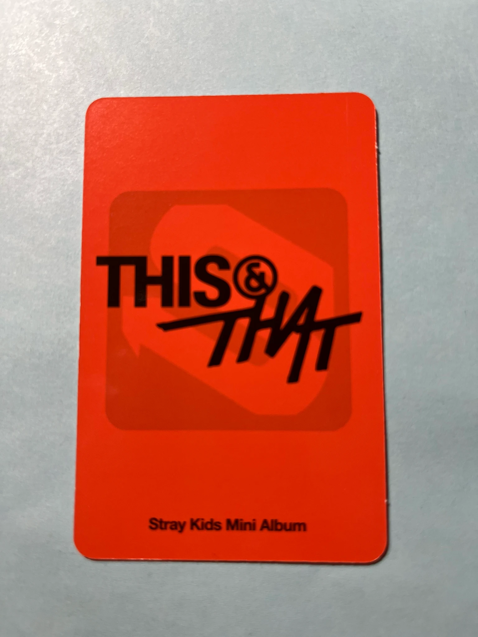 Stray Kids Bang Chan Stray Kids - Bang Chan - THIS & THAT Album fans album version album photocard platform random photocard listing photo 2