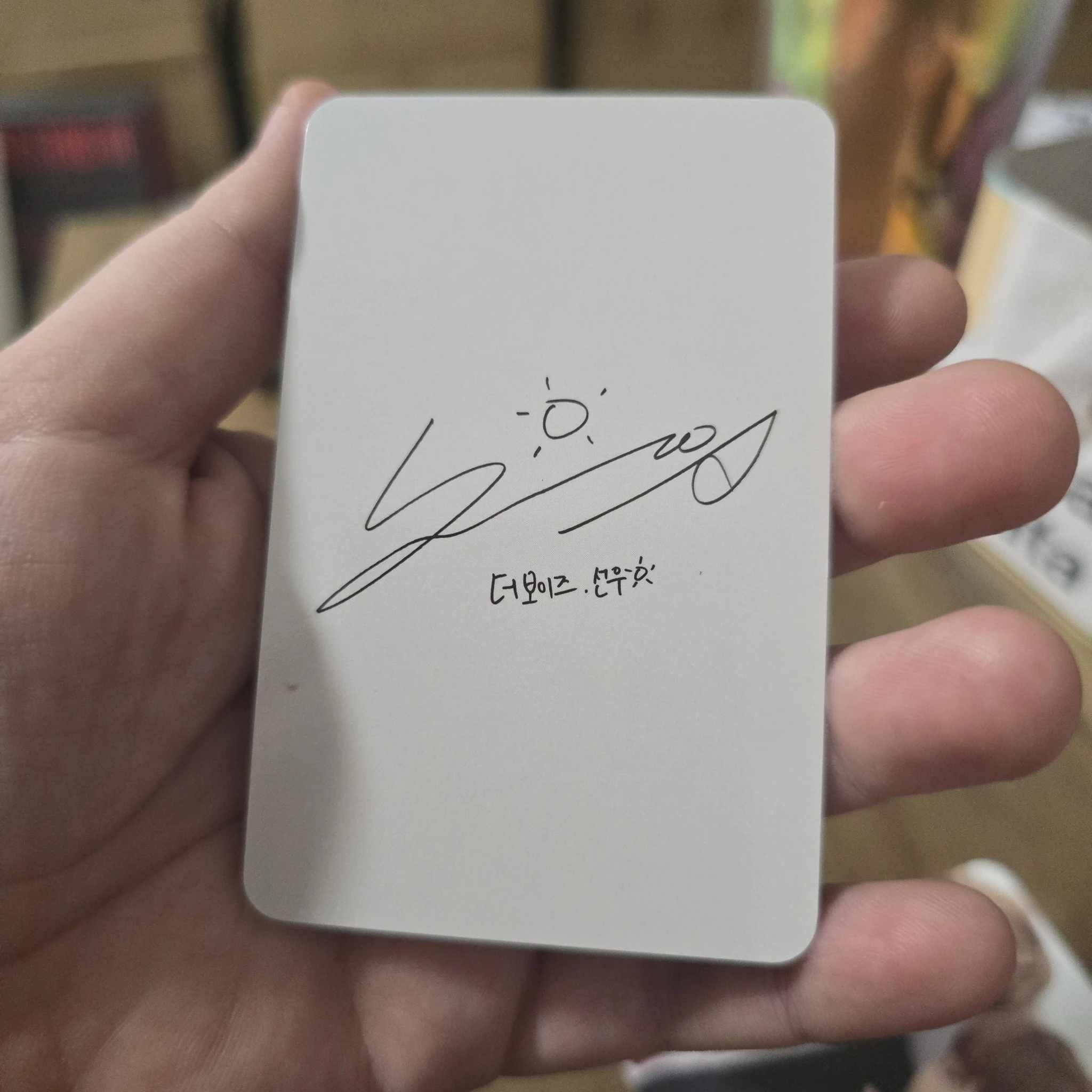 THE BOYZ Sunwoo THE BOYZ - Sunwoo - The Start Album album photocard listing photo 2