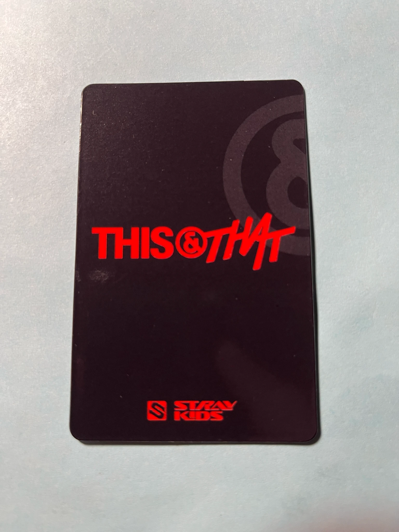 Stray Kids Bang Chan Stray Kids - Bang Chan - This & That Album lenticular fans album version album photocard platform listing photo 2