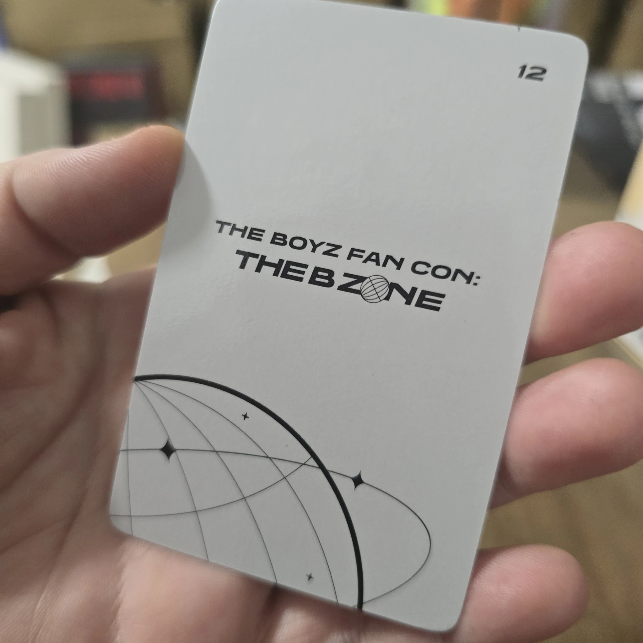 THE BOYZ Sangyeon THE BOYZ - Sangyeon - 2nd World Tour: Zeneration Event trading card listing photo 2
