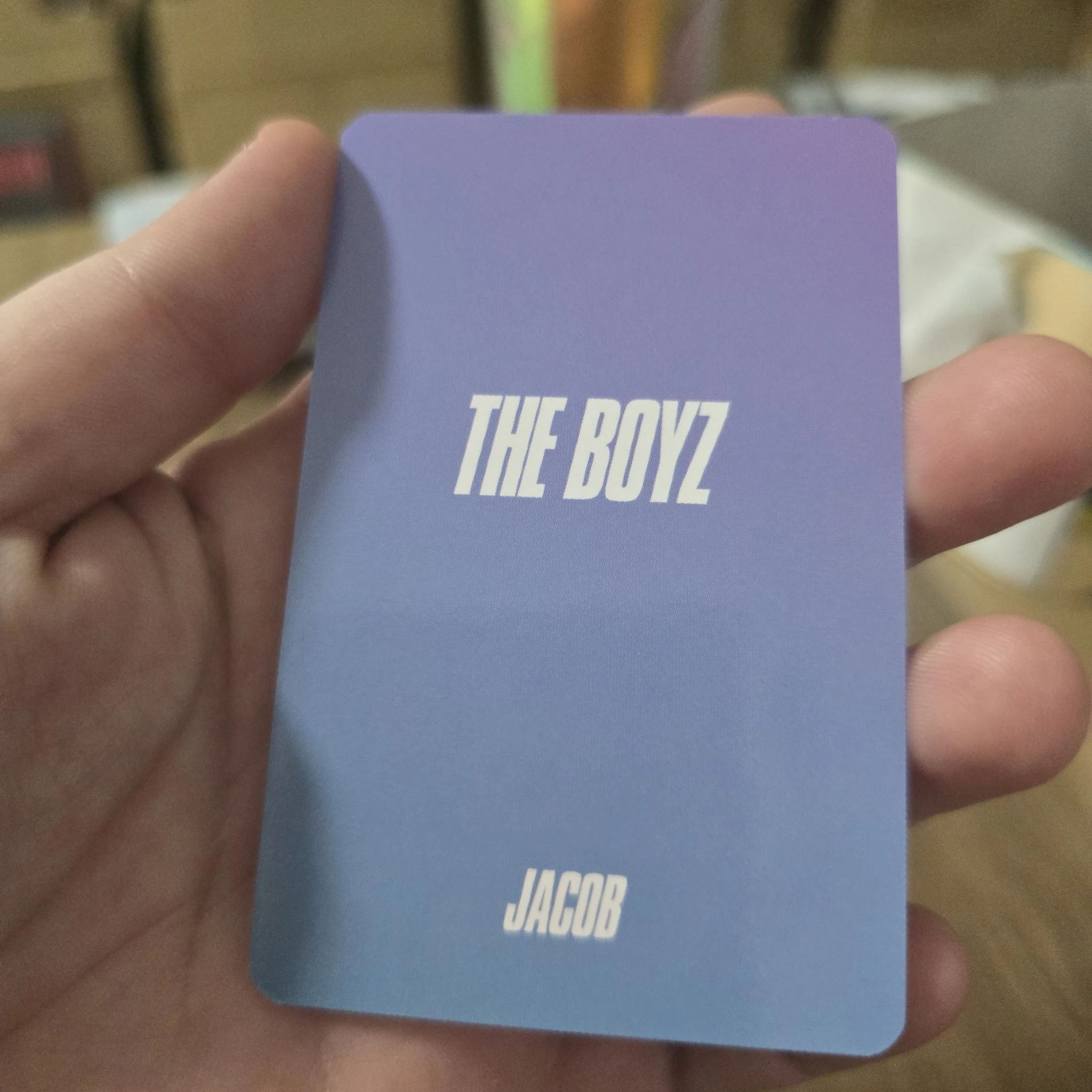 THE BOYZ Jacob THE BOYZ - Jacob - The Sphere Album album photocard dream version listing photo 2