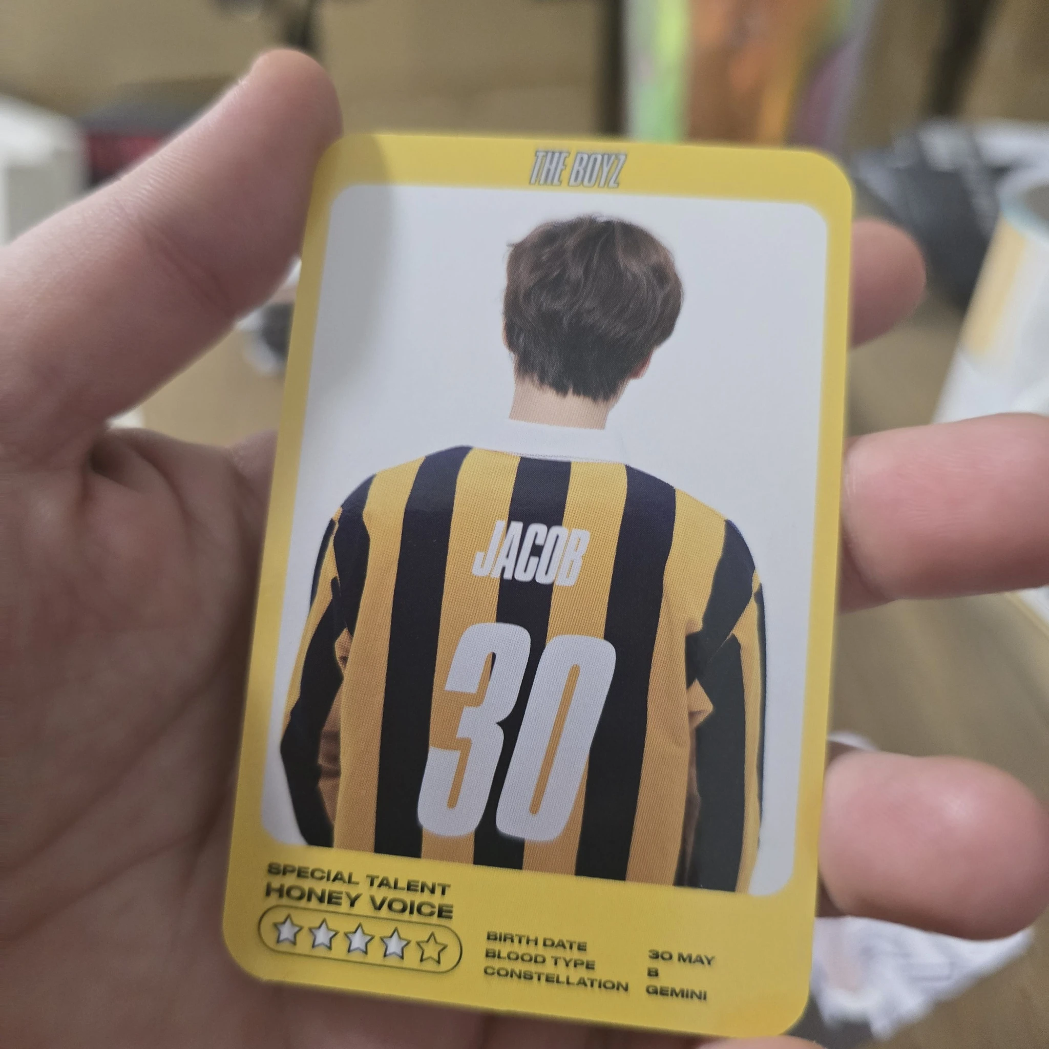 THE BOYZ Jacob THE BOYZ - Jacob - The Start Album album photocard korean album listing photo 2