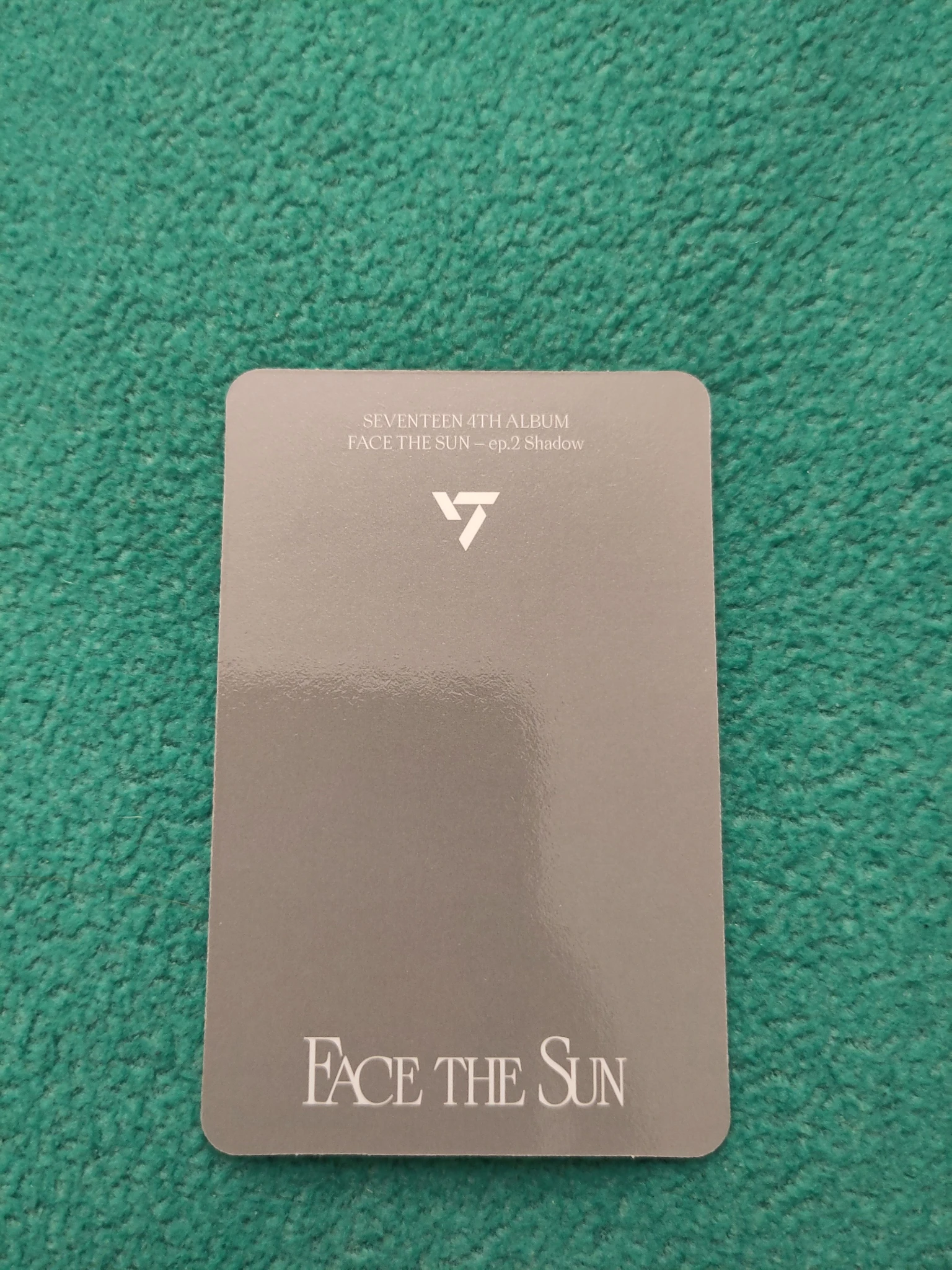 SEVENTEEN Hoshi SEVENTEEN - Hoshi - Face the Sun Album album photocard shadow version listing photo 2