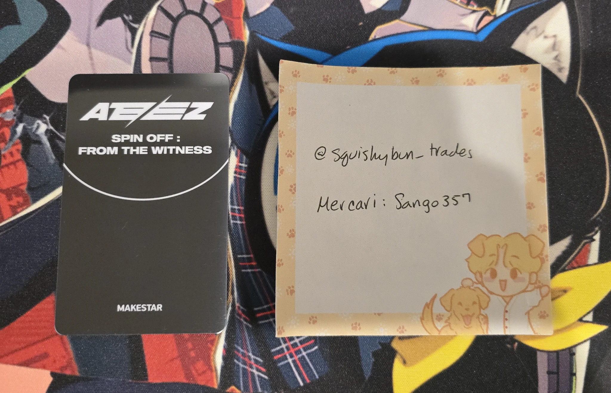 ATEEZ Hongjoong ATEEZ - Hongjoong - SPIN OFF : FROM THE WITNESS Album pvc card makestar lucky draw listing photo 2