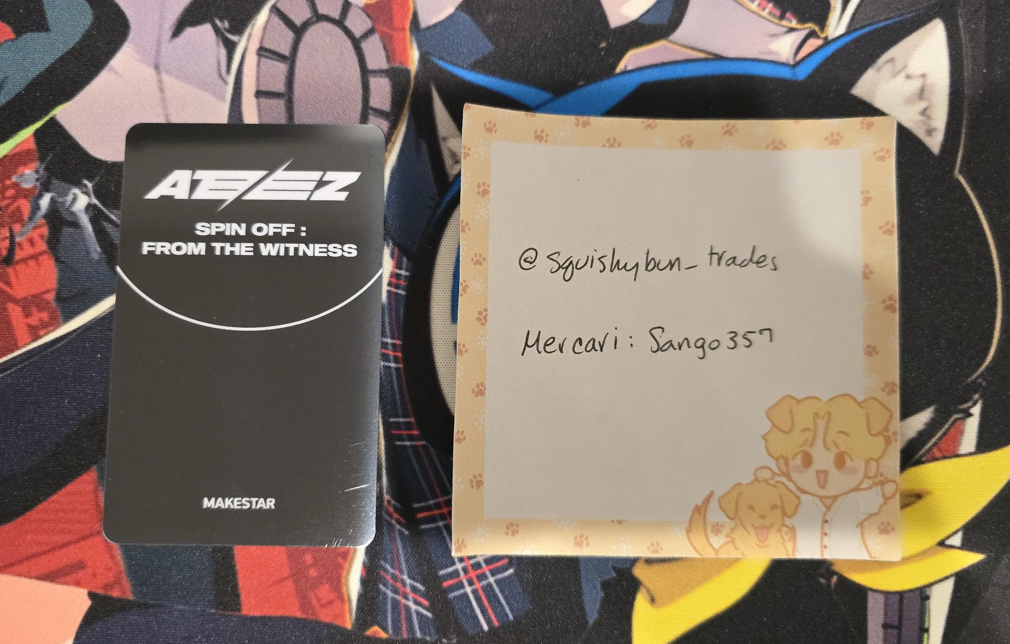 ATEEZ Seonghwa ATEEZ - Seonghwa - SPIN OFF : FROM THE WITNESS Album makestar lucky draw listing photo 2