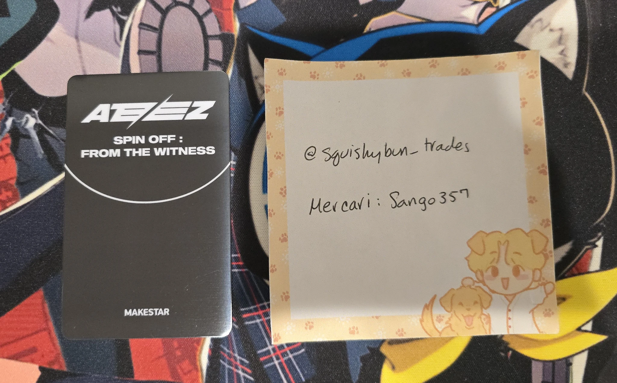 ATEEZ Yeosang ATEEZ - Yeosang - SPIN OFF : FROM THE WITNESS Album makestar lucky draw listing photo 2