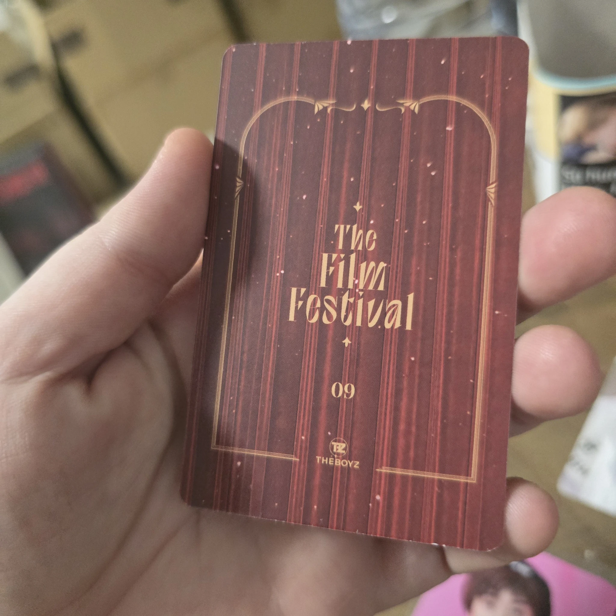 THE BOYZ Haknyeon THE BOYZ - Haknyeon - The Film Festival: 2020 Fan-con  Event trading card listing photo 2