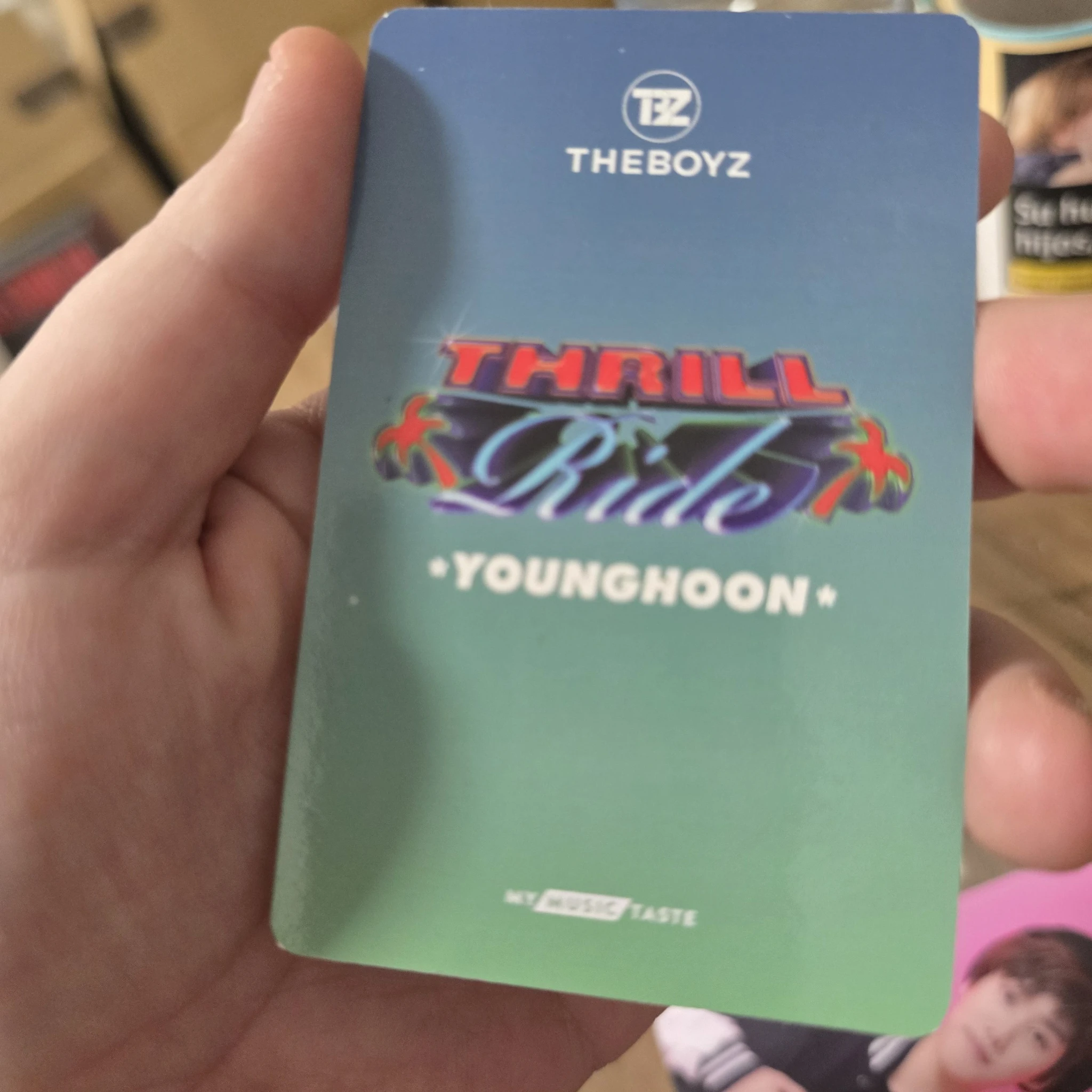 THE BOYZ Younghoon THE BOYZ - Younghoon - Thrill-ing Album pob (pre-order benefit) mymusictaste (mmt) listing photo 2