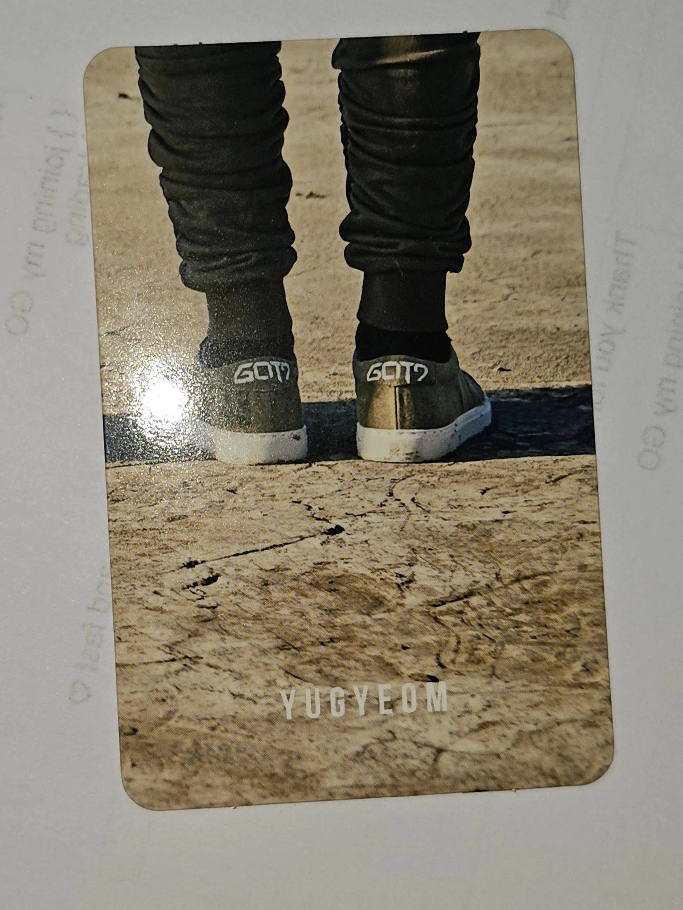 GOT7 Yugyeom GOT7 - Yugyeom - FLIGHT LOG: ARRIVAL Album album photocard promise version listing photo 2