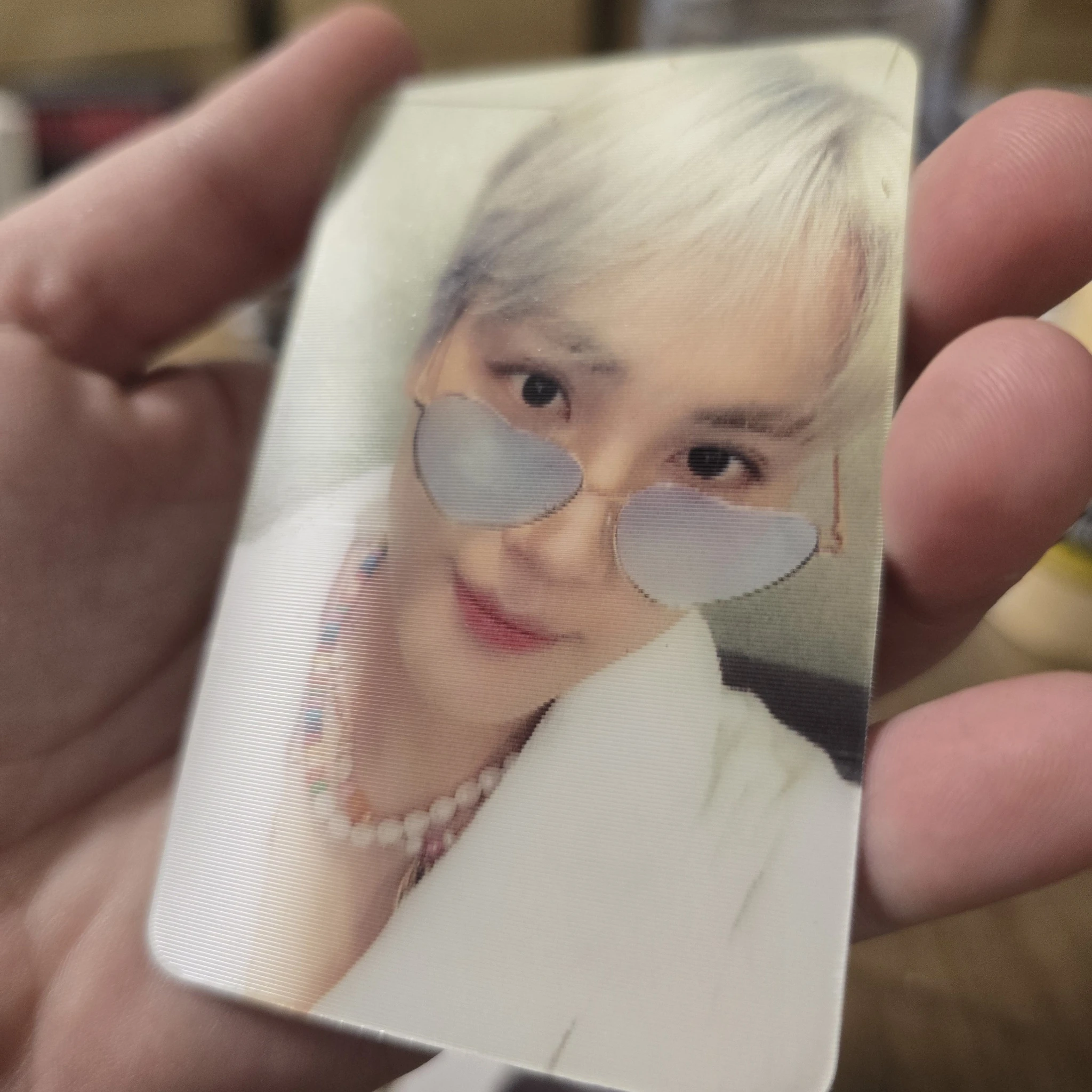 THE BOYZ Haknyeon THE BOYZ - Haknyeon - Thrill-ing Album album photocard lenticular splash version listing photo 2