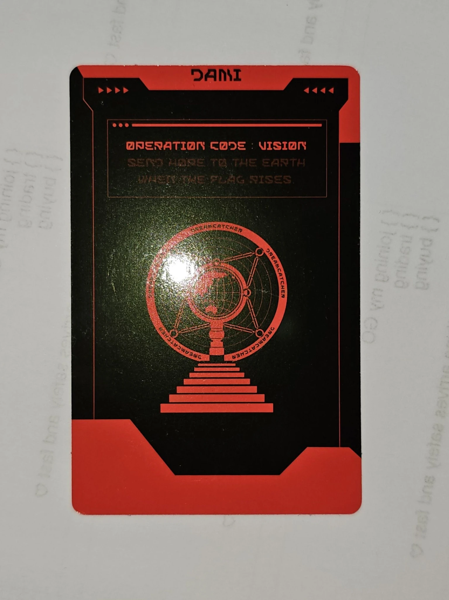 Dreamcatcher Dami Dreamcatcher - Dami - Apocalypse : Follow  Us Album agent card album photocard limited version korean album listing photo 2