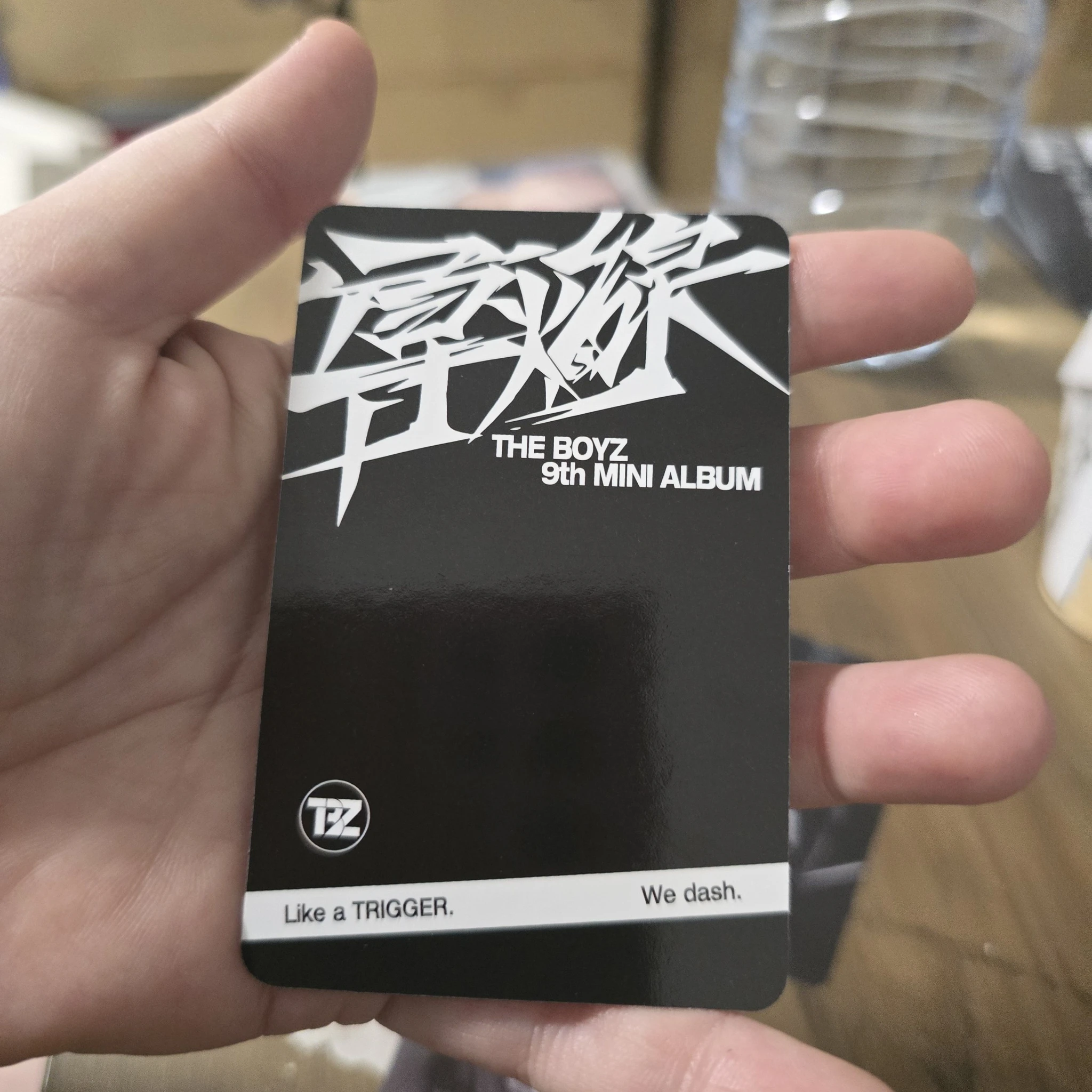 THE BOYZ Juyeon THE BOYZ - Juyeon - Trigger Album album photocard platform version vanguard version non-random listing photo 2