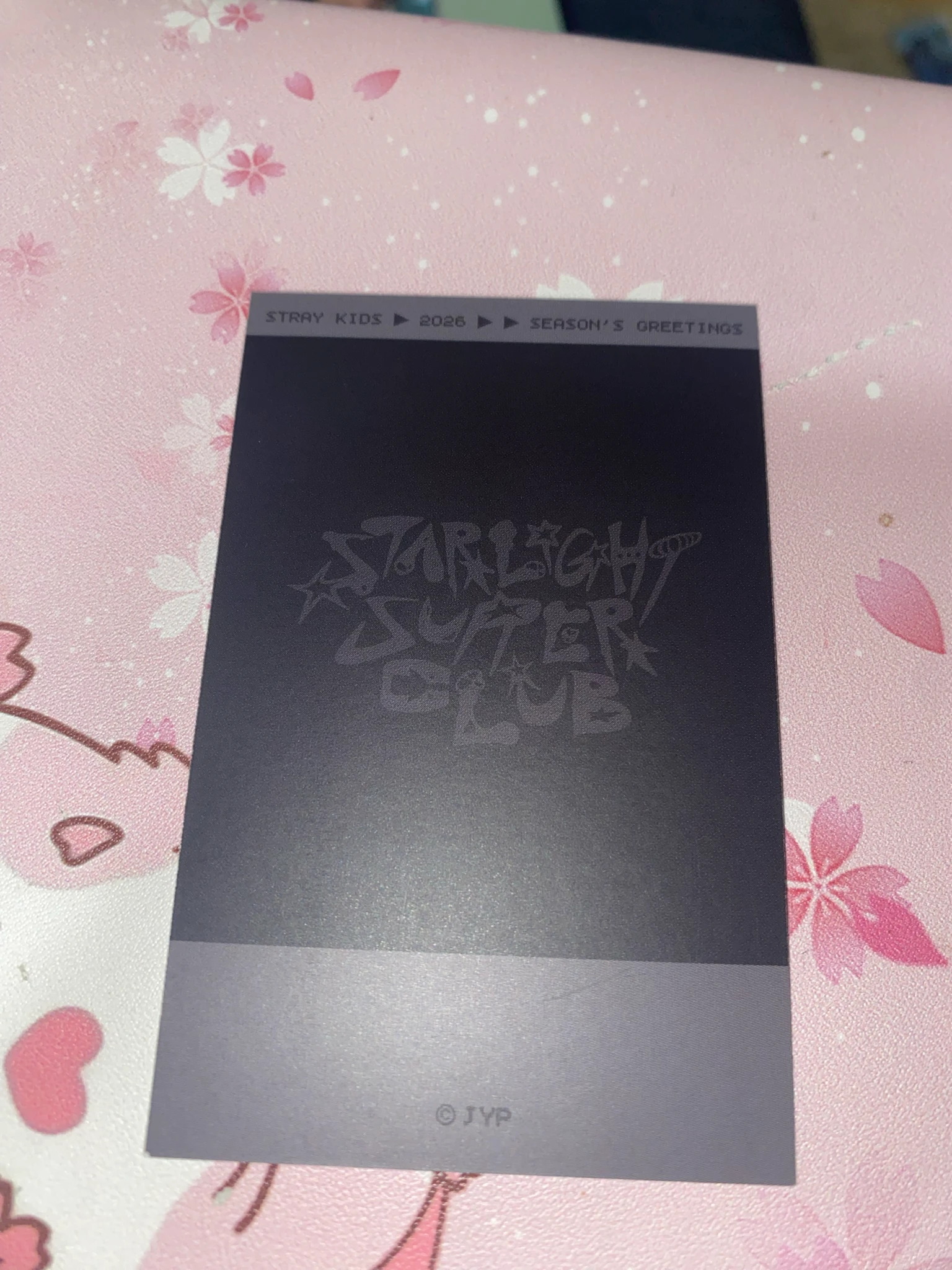Stray Kids Changbin Stray Kids - Changbin - 2026 Season's Greetings - Starlight Supper Club Other polaroid polaroid set listing photo 2