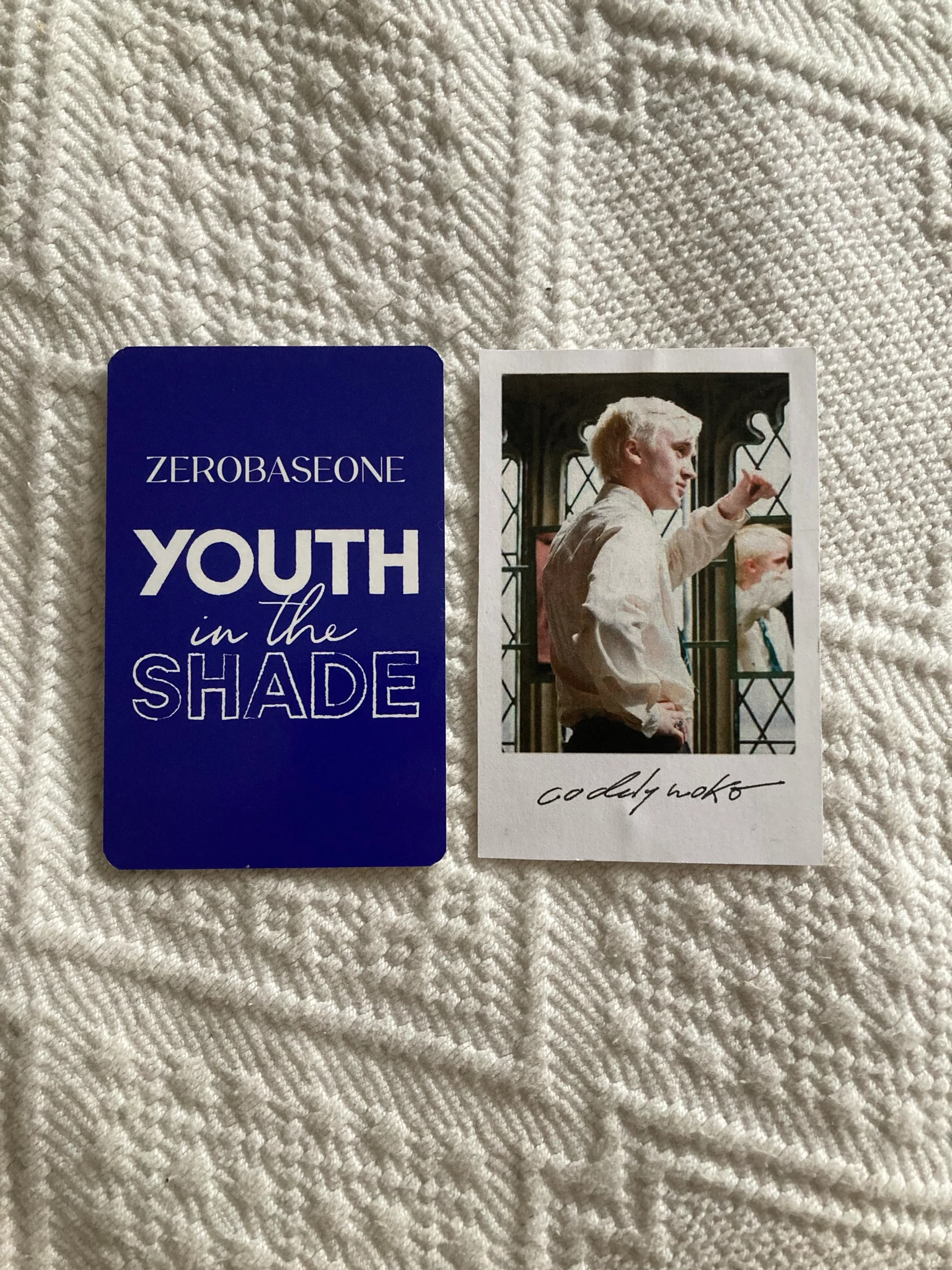 ZEROBASEONE Matthew ZEROBASEONE - Matthew - Youth in the Shade Album pob (pre-order benefit) makestar listing photo 2