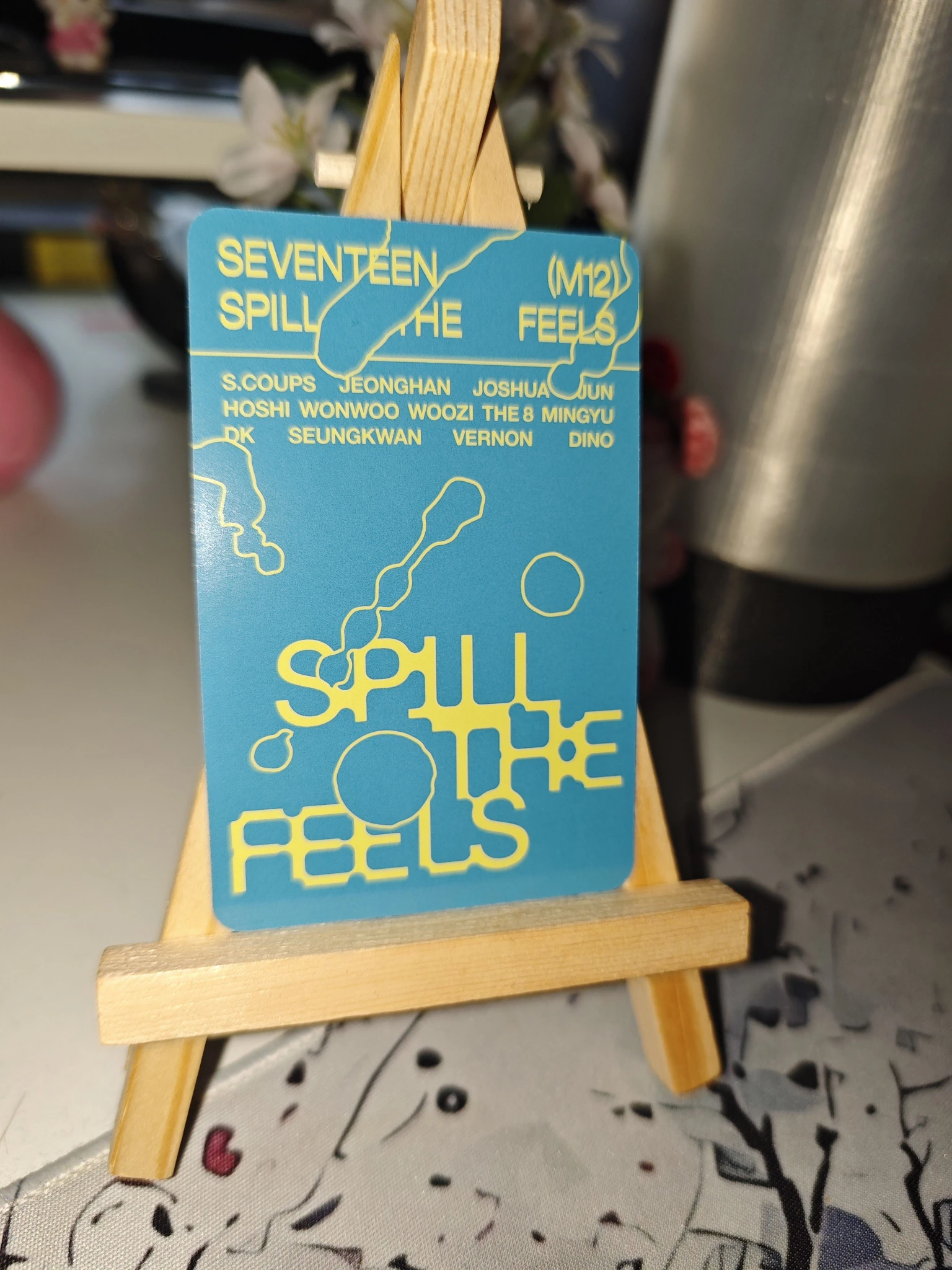 SEVENTEEN Hoshi SEVENTEEN - Hoshi - Spill the Feels Album album photocard feel blue version listing photo 2