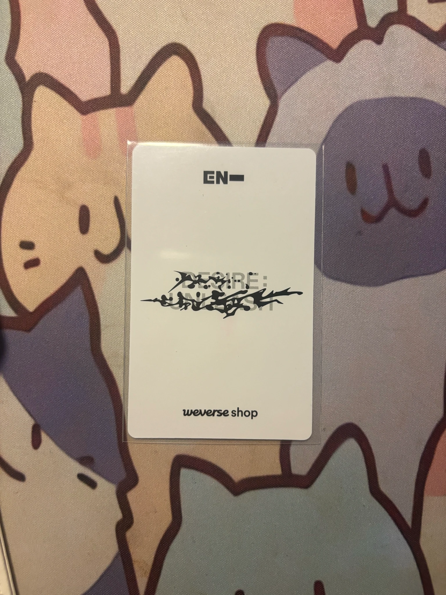 ENHYPEN Jake ENHYPEN - Jake - DESIRE: UNLEASH Album weverse pob listing photo 2