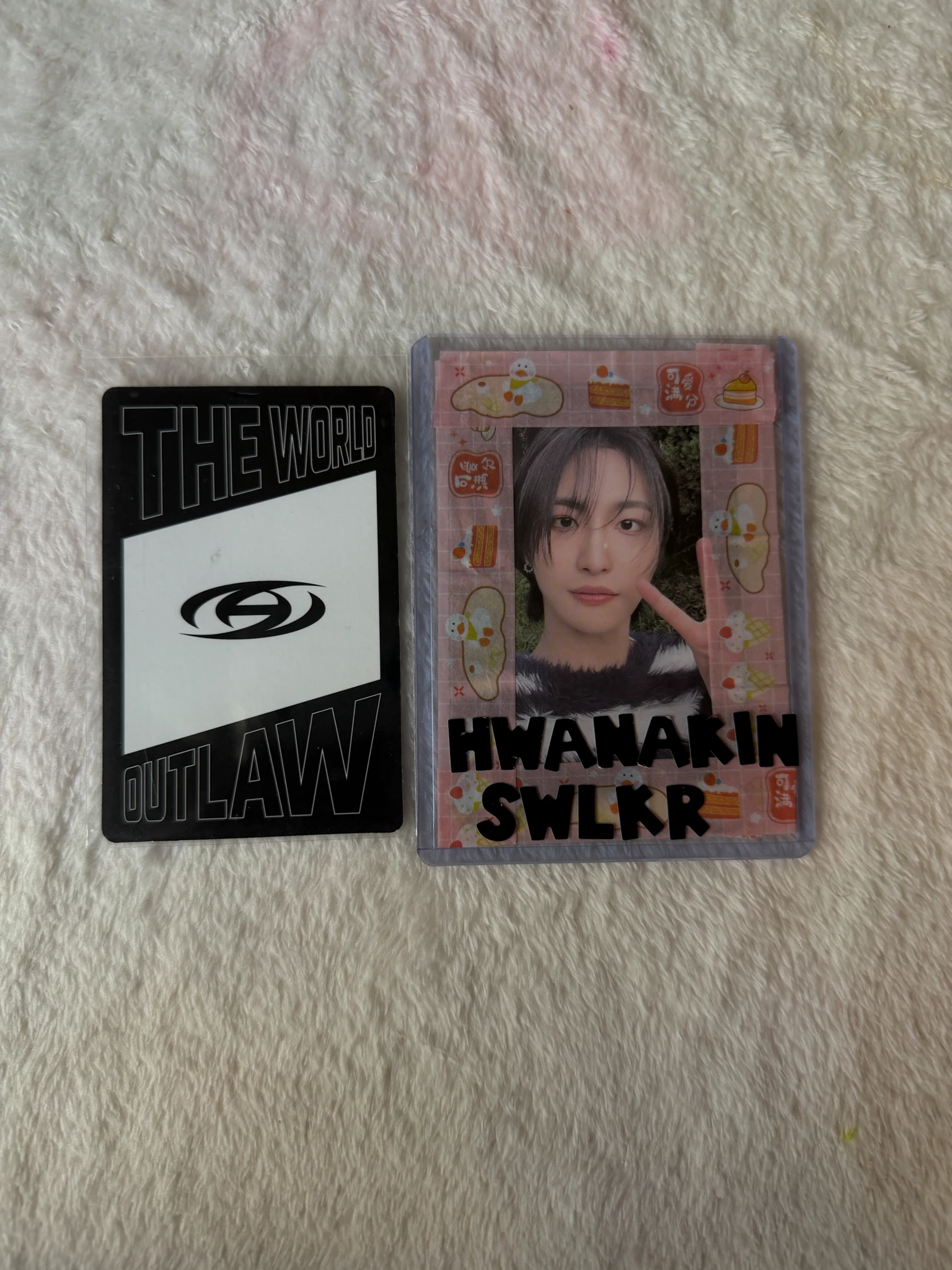 ATEEZ Seonghwa ATEEZ - Seonghwa - THE WORLD EP.2 : OUTLAW Album US exclusive album photocard listing photo 2