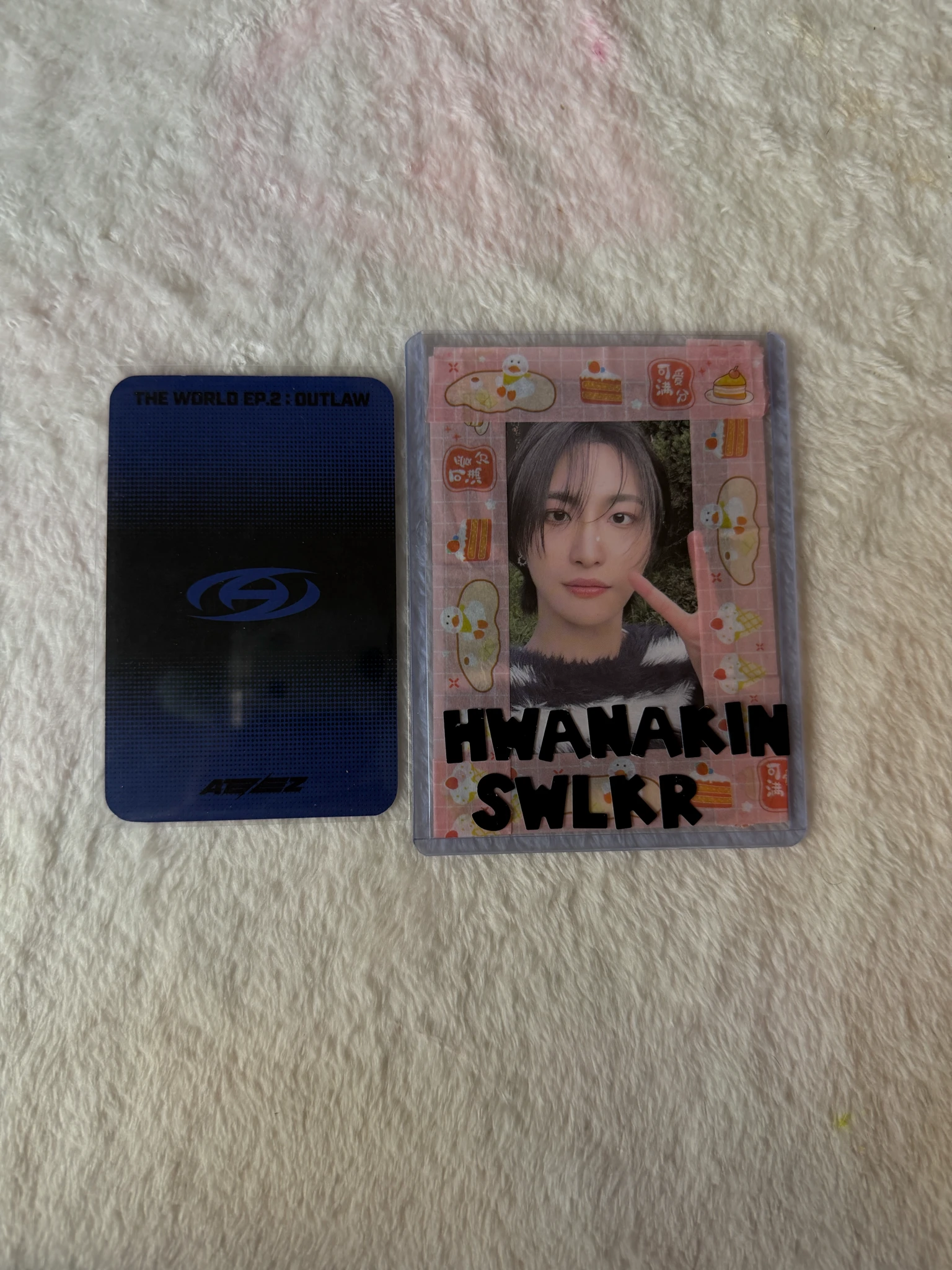 ATEEZ Seonghwa ATEEZ - Seonghwa - THE WORLD EP.2 : OUTLAW Album album photocard platform version listing photo 2