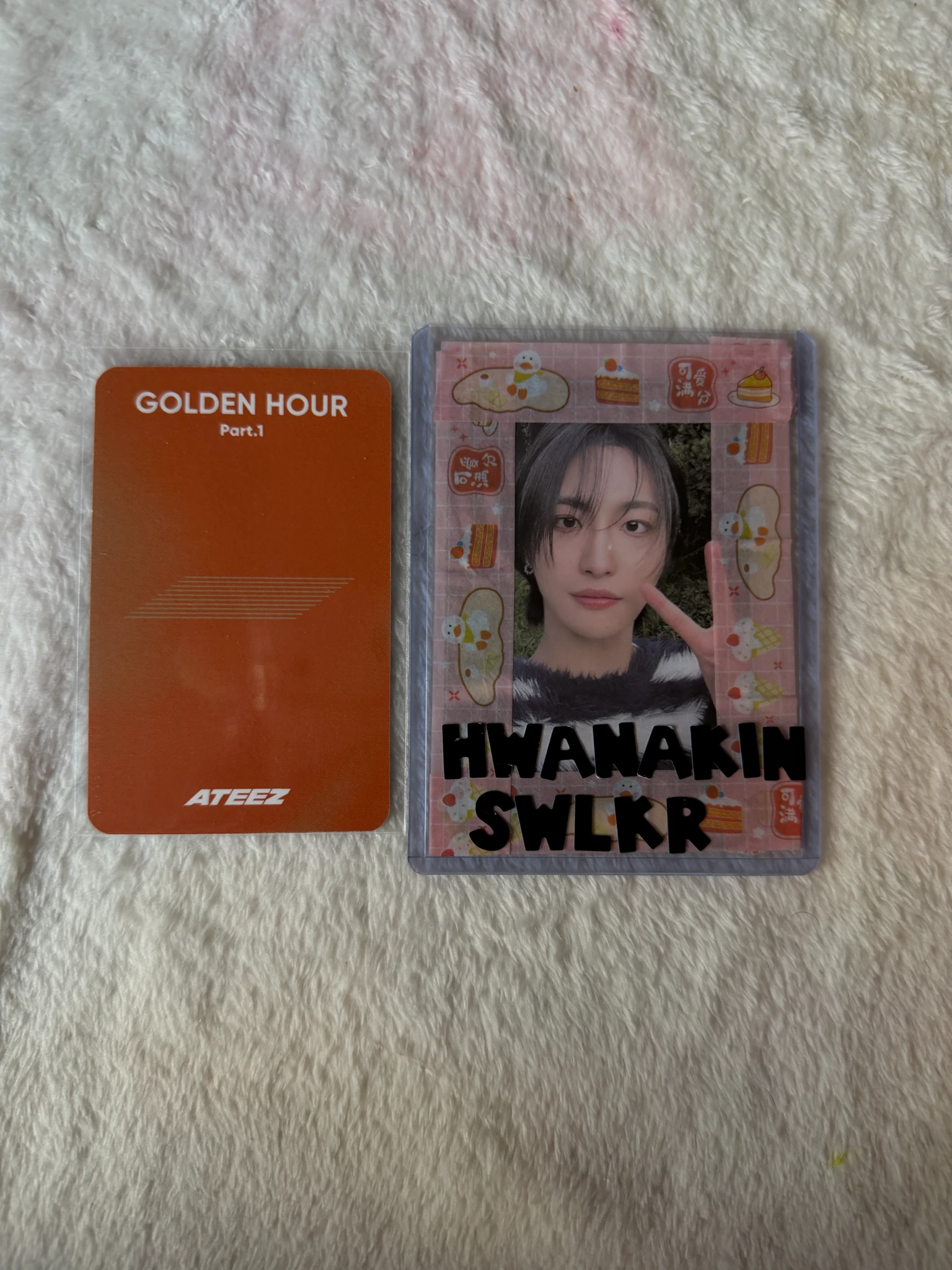 ATEEZ Seonghwa ATEEZ - Seonghwa - Golden Hour : Part.1 Album album photocard platform ver. listing photo 2