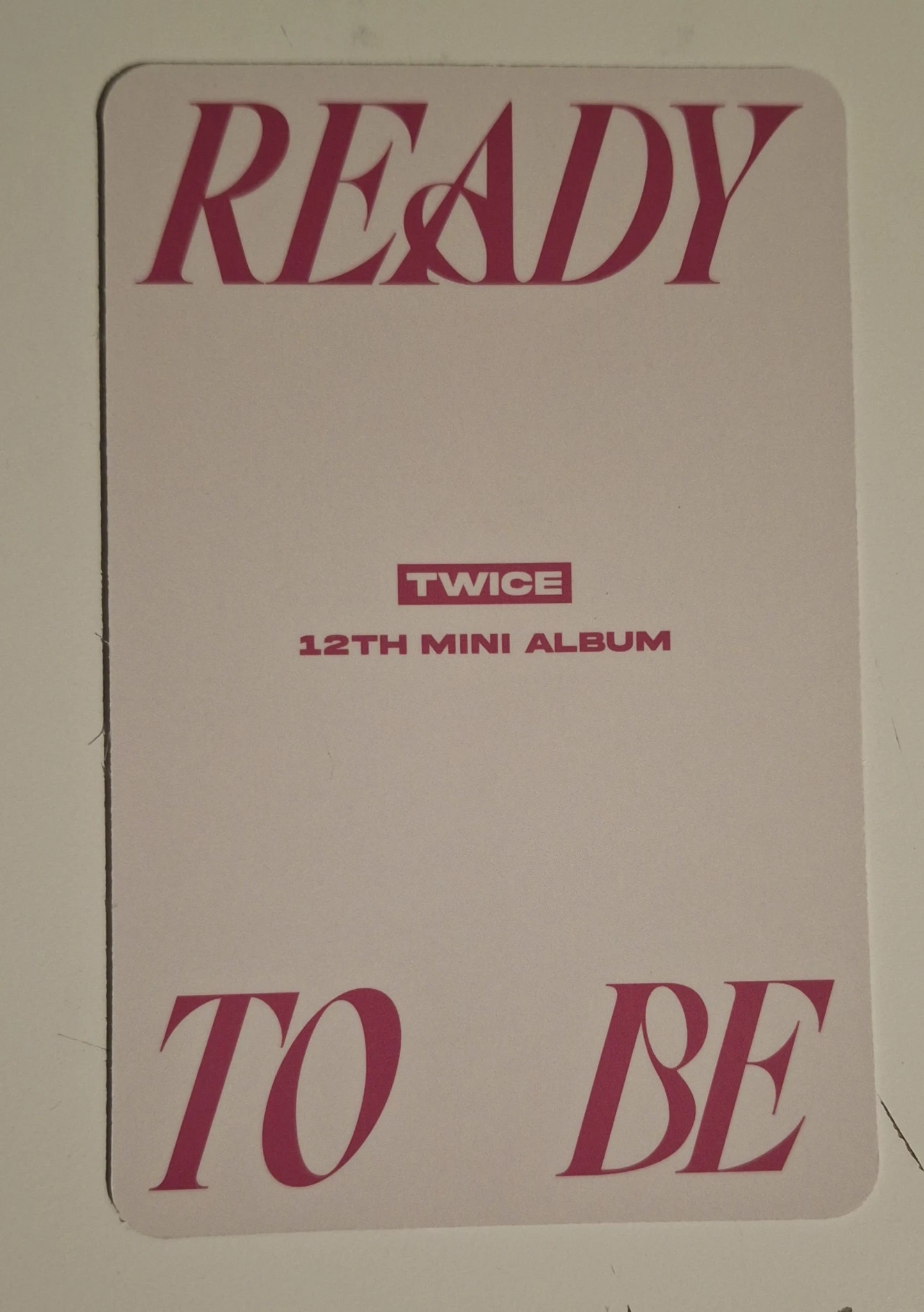 TWICE Mina TWICE-Mina-Album-READY TO BE listing photo 2
