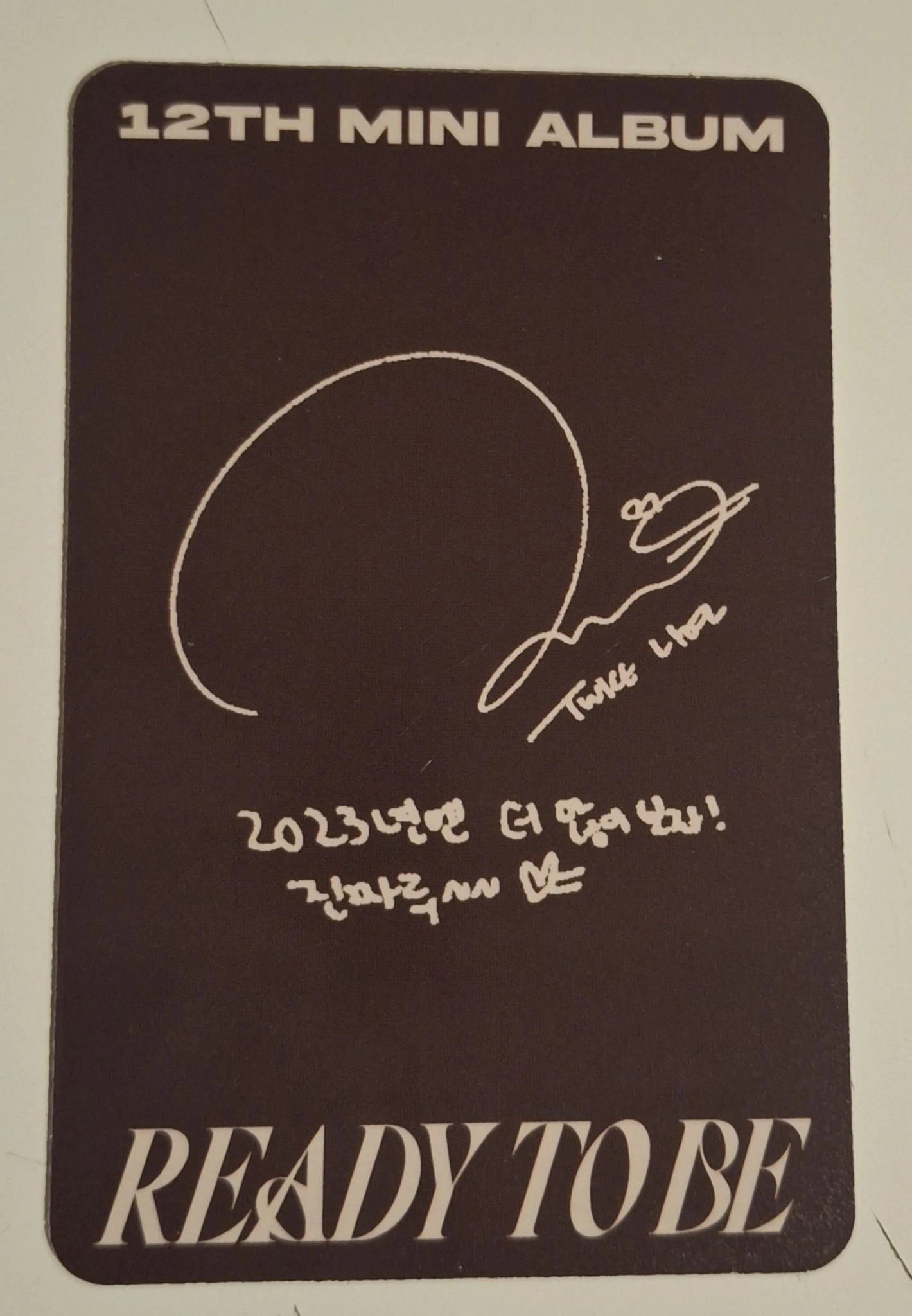 TWICE Nayeon TWICE-Nayeon-Album-READY TO BE listing photo 2