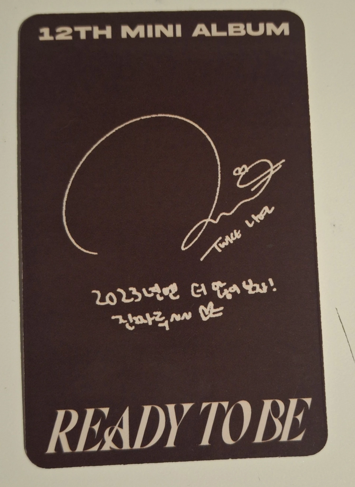 TWICE Nayeon TWICE-Nayeon-Album-READY TO BE listing photo 2