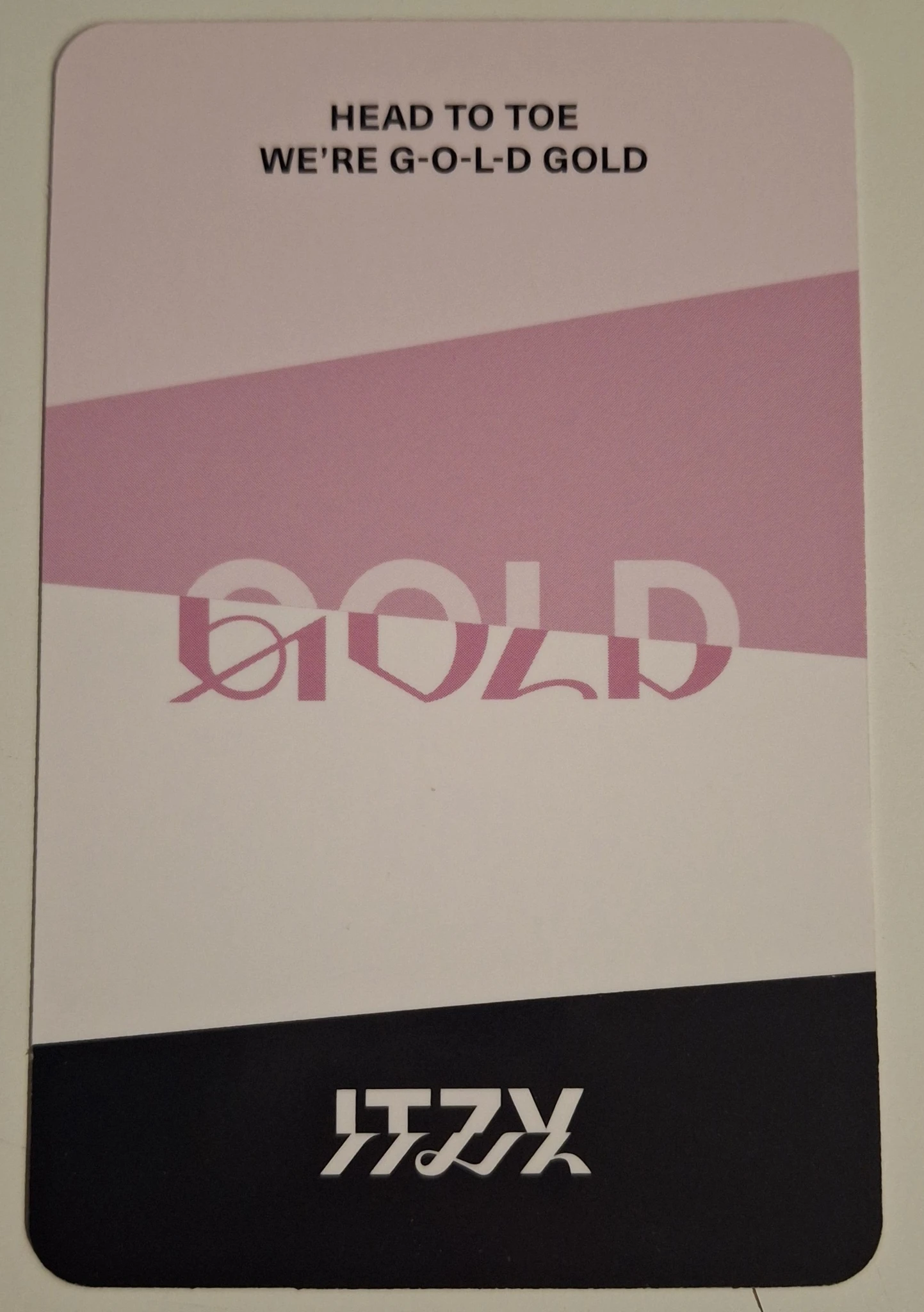 ITZY Ryujin ITZY - Ryujin - GOLD Album album photocard standard ver. listing photo 2
