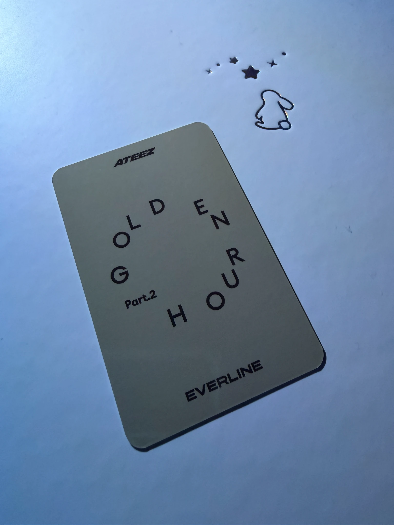 ATEEZ Yeosang ATEEZ - Yeosang - Golden Hour : Part 2 Album everline round 2 listing photo 2