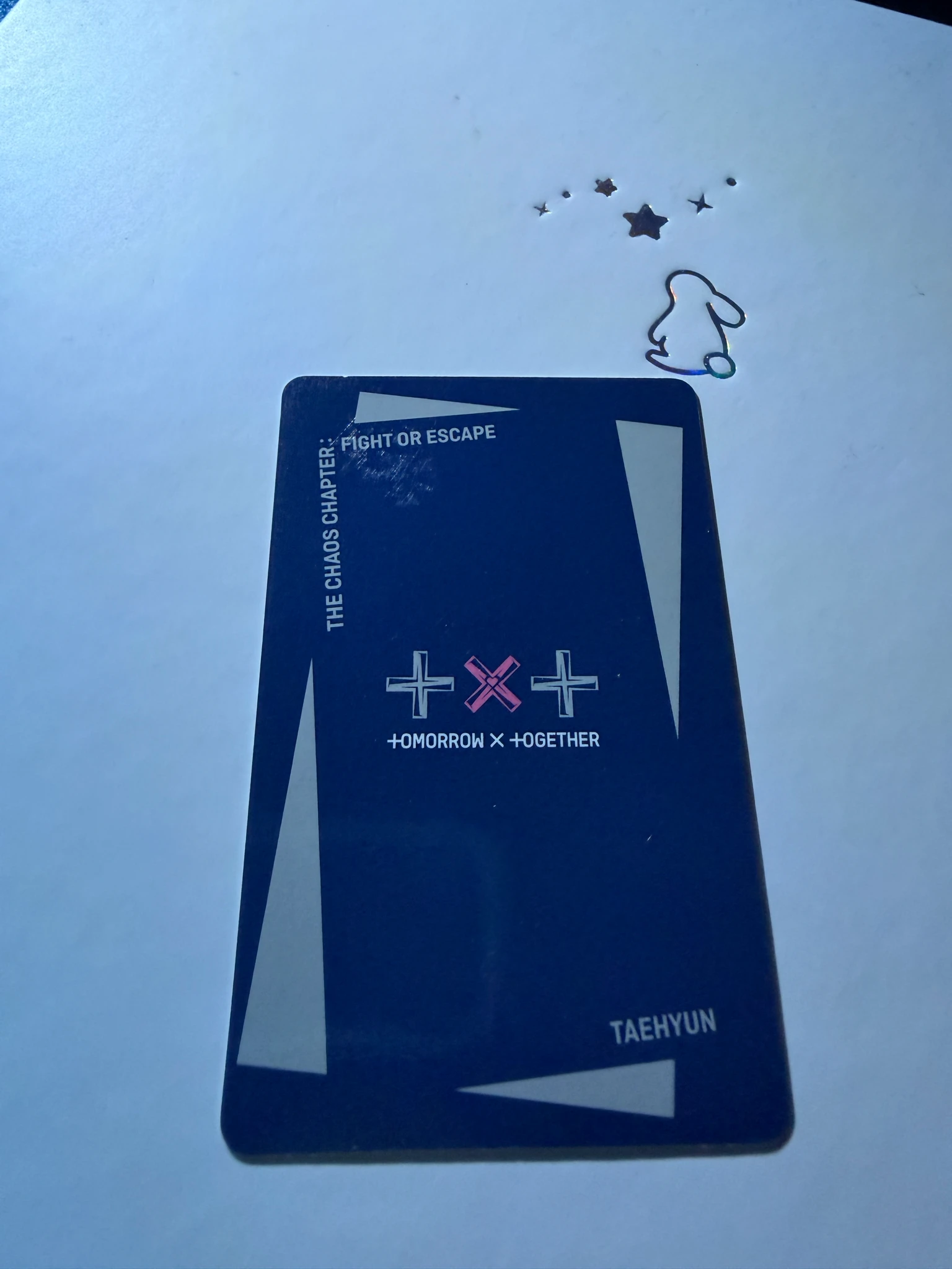 TOMORROW X TOGETHER Taehyun TOMORROW X TOGETHER - Taehyun - The Chaos Chapter: Fight or Escape Album album photocard fight together ver. listing photo 2