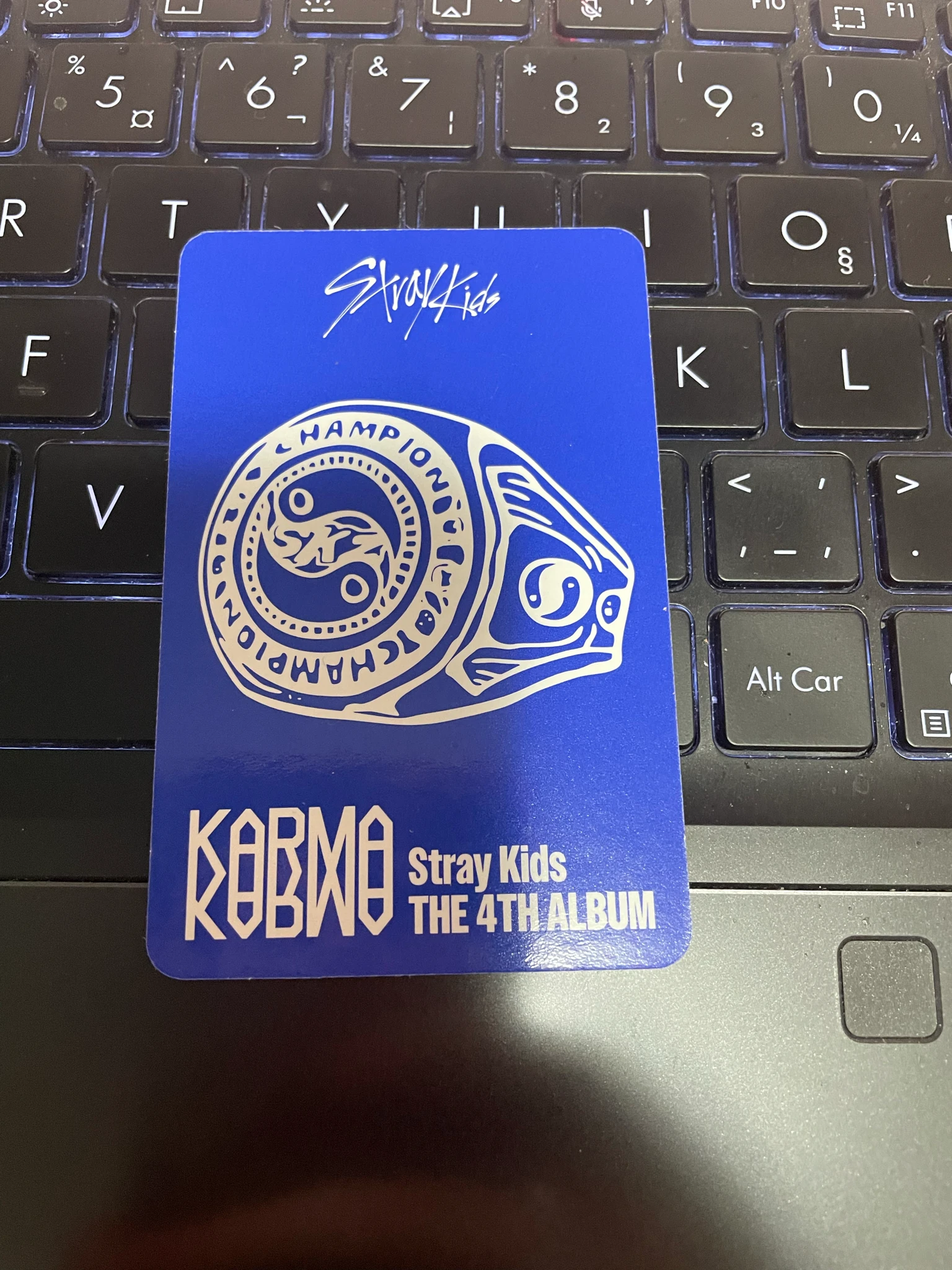 Stray Kids Lee Know Stray Kids - Lee Know - KARMA Album accordion version album photocard first press only listing photo 2