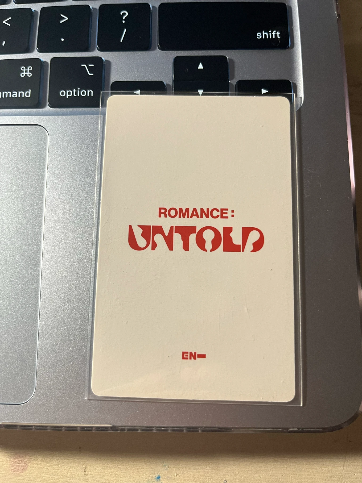 ENHYPEN Evan (Heeseung) ENHYPEN - Heeseung - ROMANCE: UNTOLD Album korean album album photocard engene version A version listing photo 2