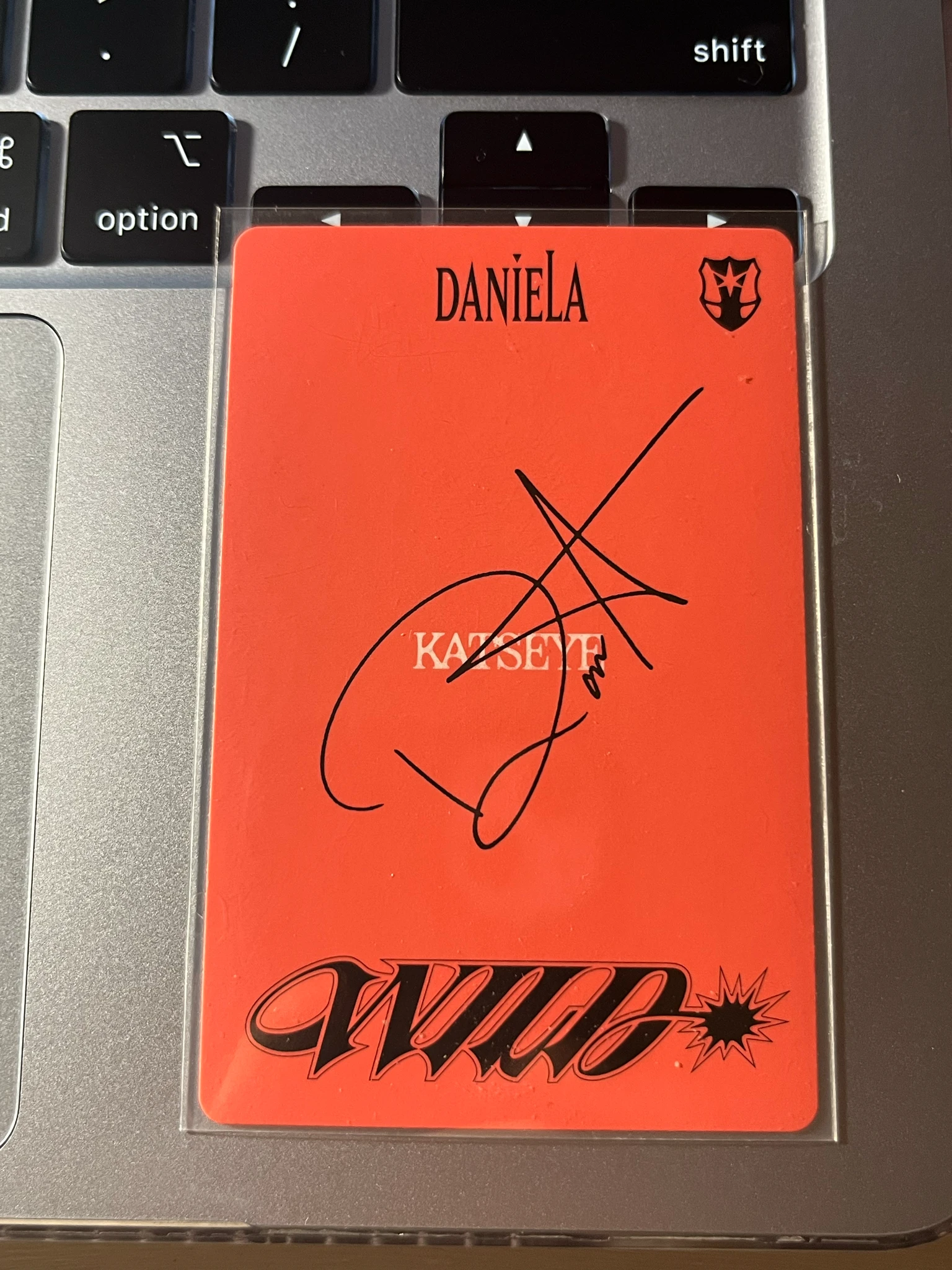 KATSEYE Daniela KATSEYE - Daniela - WILD Album wild heart version album photocard listing photo 2