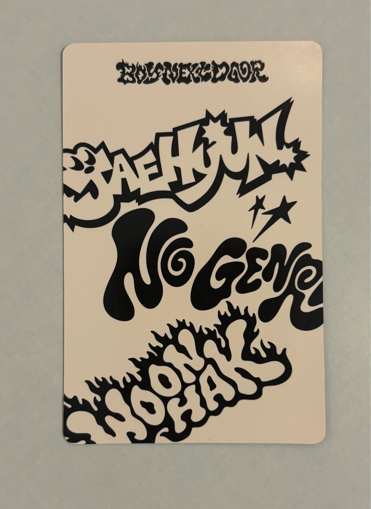 BOYNEXTDOOR BOYNEXTDOOR - Jaehyun  & Woonhak - No Genre Album album photocard listing photo 2