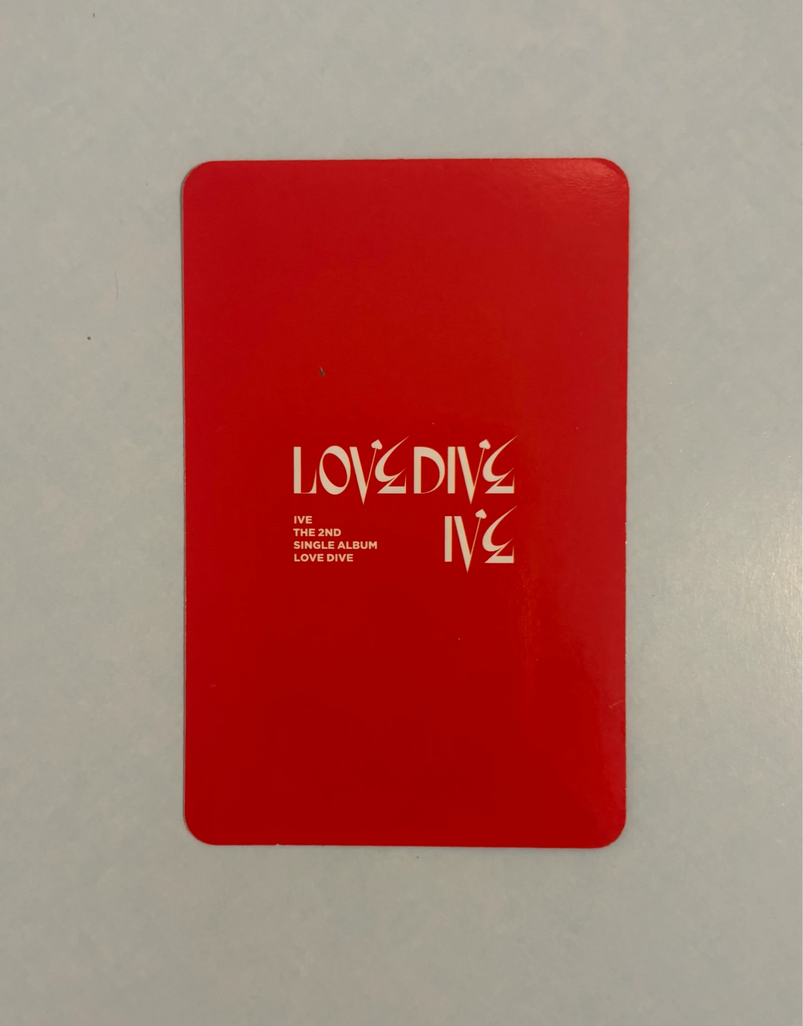 IVE Liz IVE - Liz - LOVE DIVE Album album photocard ver. 1 listing photo 2