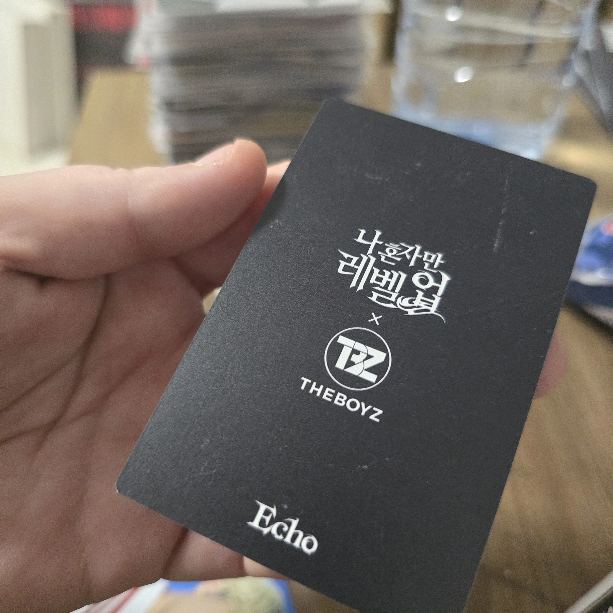 THE BOYZ Haknyeon THE BOYZ - Haknyeon - THE BOYZ SOLO LEVELING OST ECHO Album album photocard photocard set listing photo 2