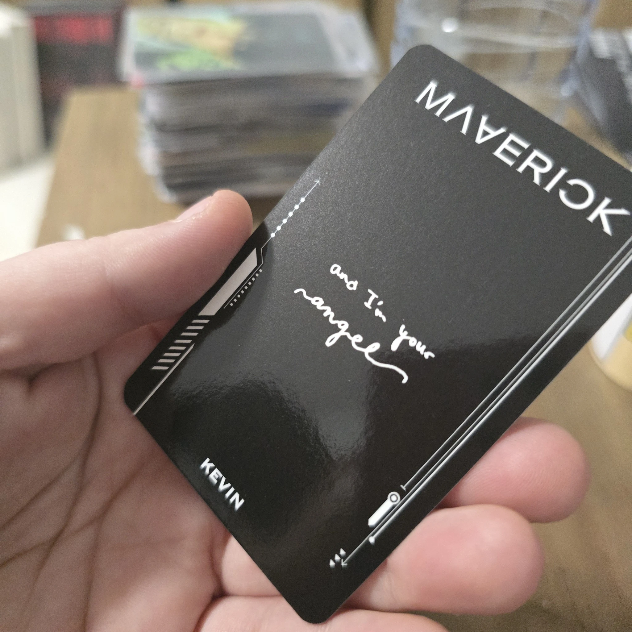 THE BOYZ Kevin THE BOYZ - Kevin - Maverick Album album photocard doom version listing photo 2