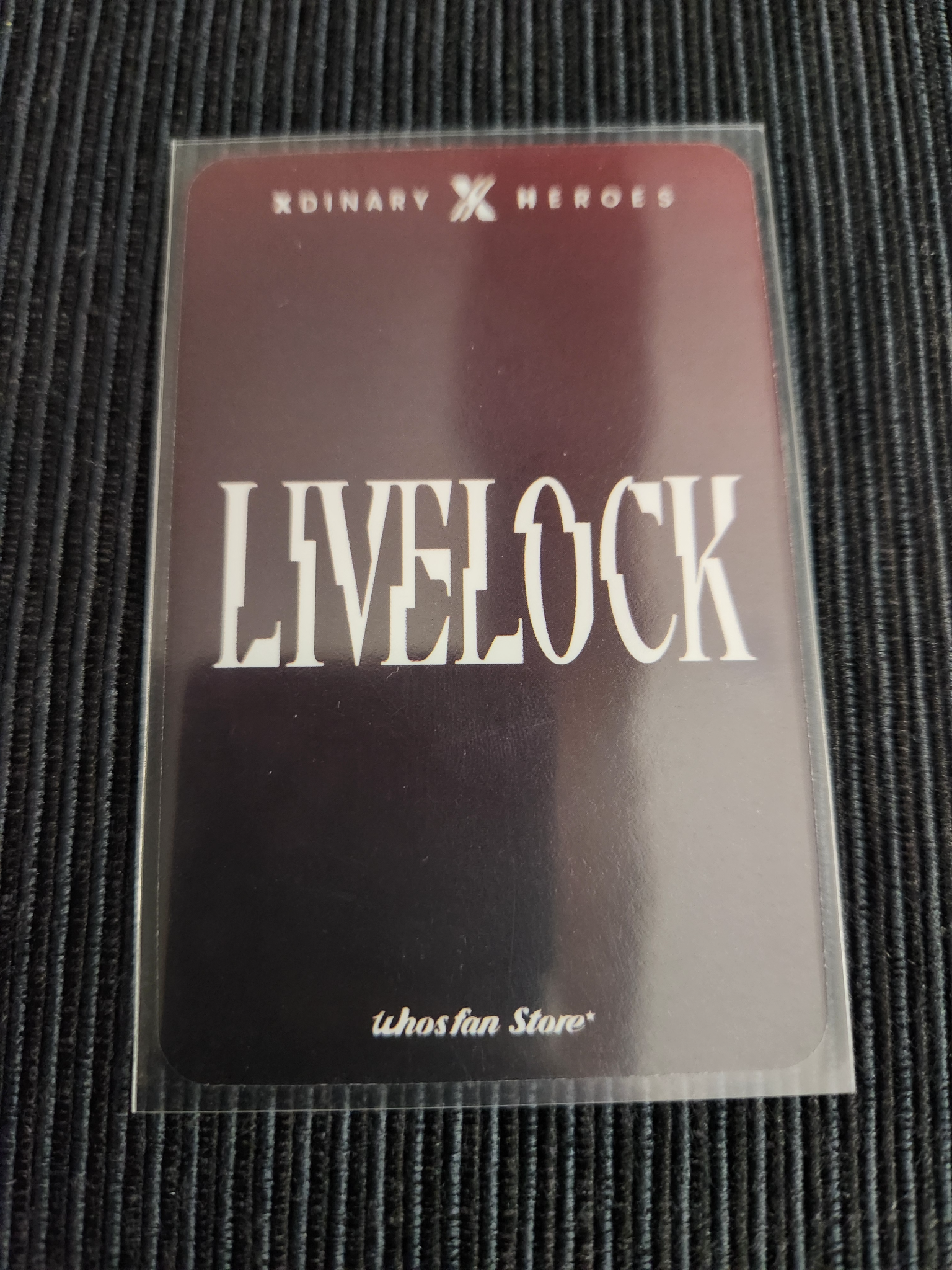 Xdinary Heroes Gunil Xdinary Heroes - Livelock Album whosfan offline fansign listing photo 2