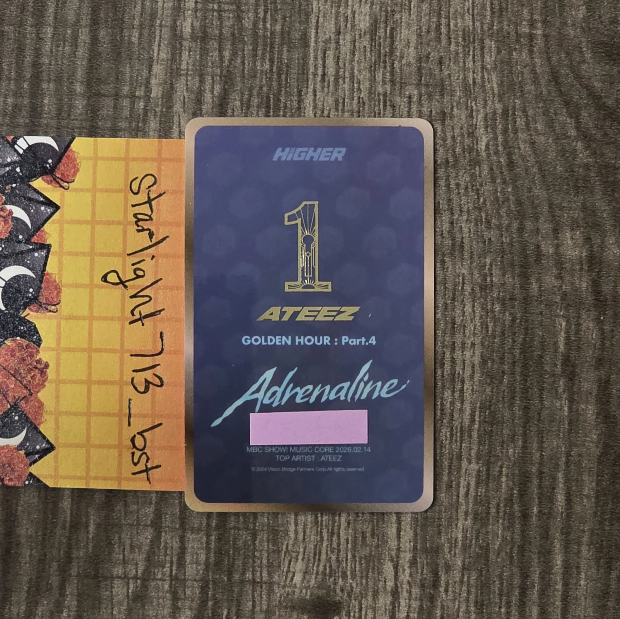 ATEEZ Jongho ATEEZ - Jongho - Higher Timepiece × ATEEZ Other higher adrenaline version golden hour version listing photo 2
