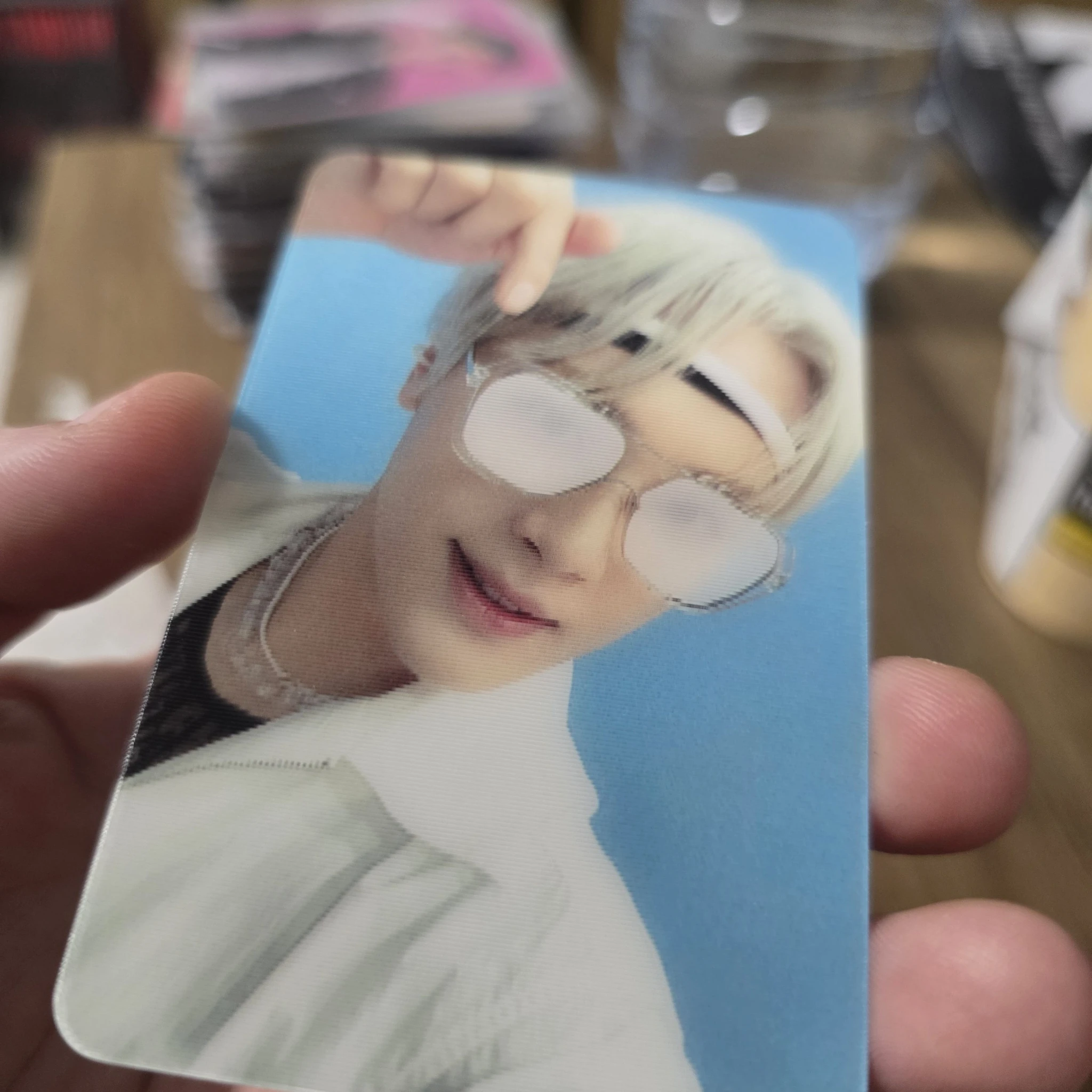 THE BOYZ Haknyeon THE BOYZ - Haknyeon - Thrill-ing Album lenticular album photocard kick version listing photo 2