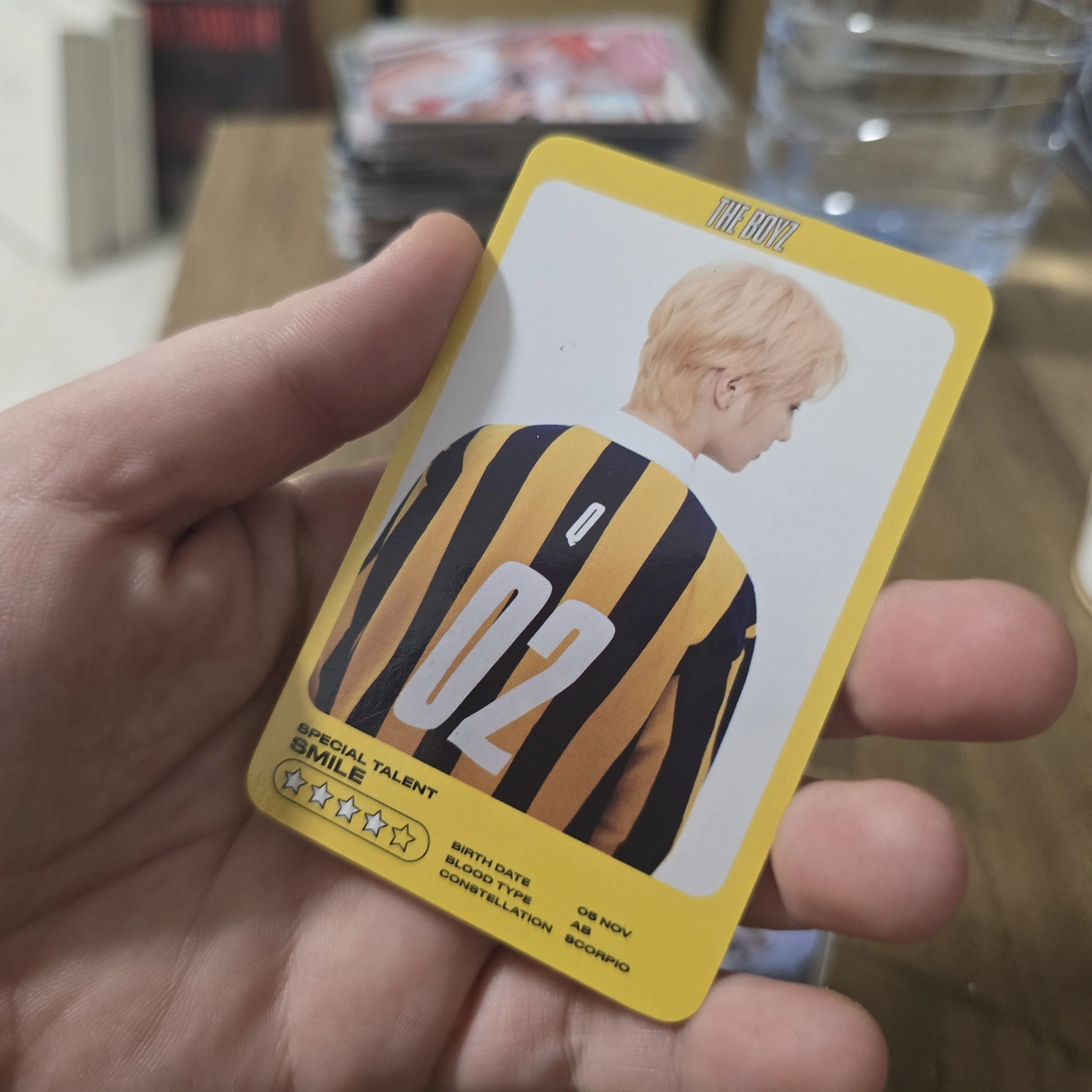 THE BOYZ Q THE BOYZ - Q - The Start Album album photocard listing photo 2