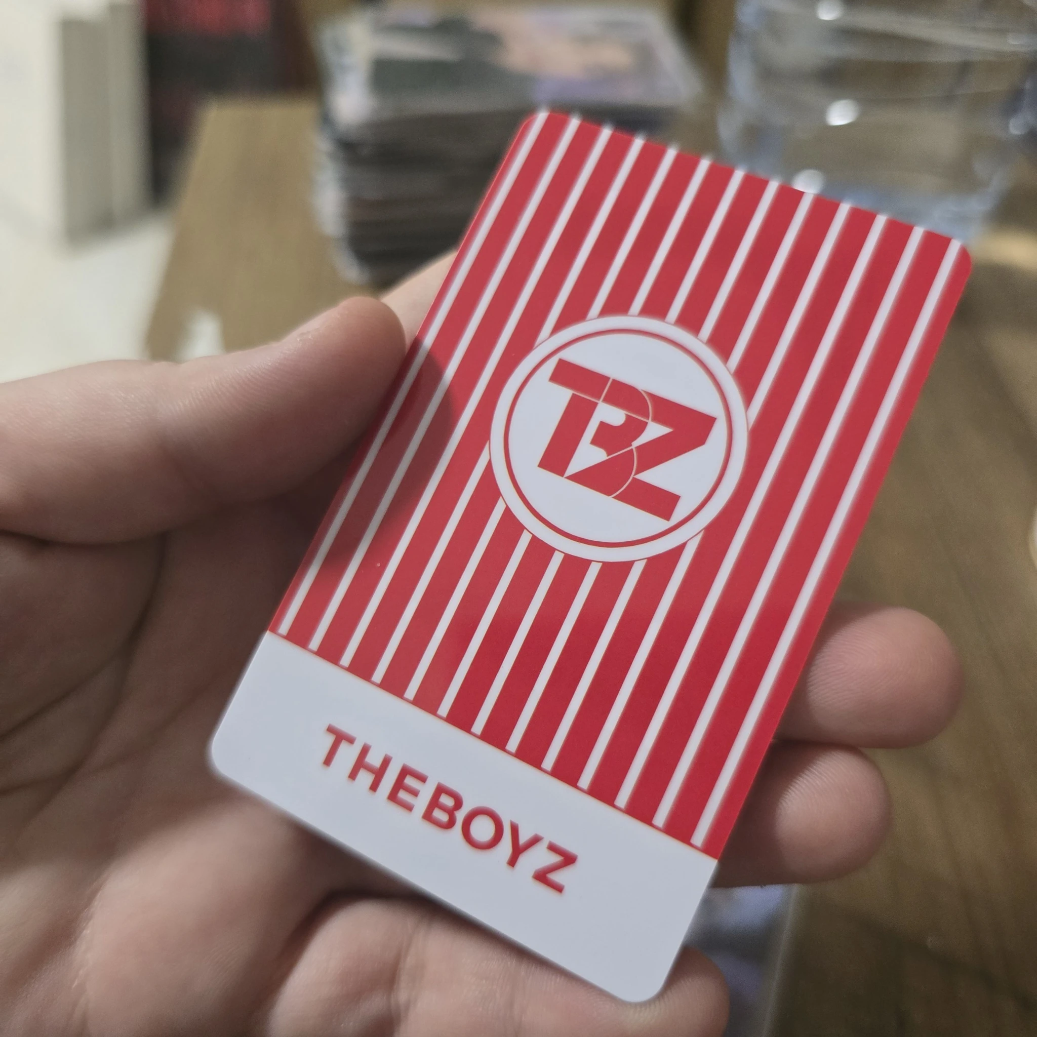 THE BOYZ Hyunjae THE BOYZ - Hyunjae - Thrill-ing Album withdrama lucky draw (LD) pvc card listing photo 2