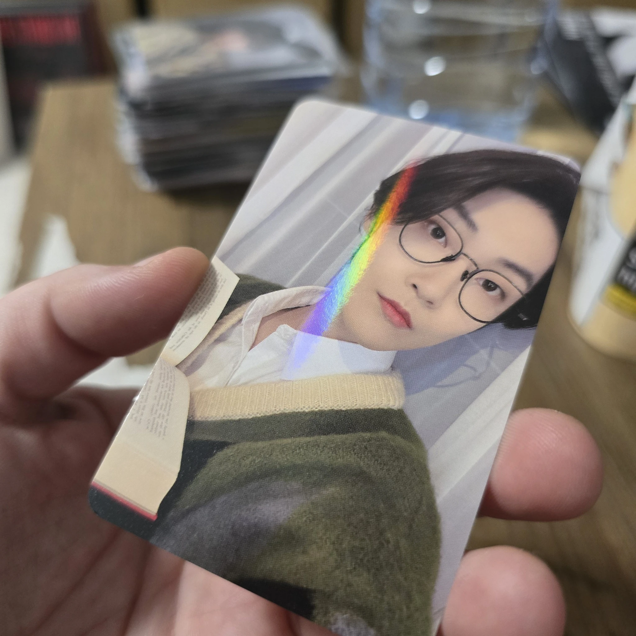 THE BOYZ Kevin THE BOYZ - Kevin - 3rd Official Fan Club Other holographic (hologram) fanclub/membership listing photo 2