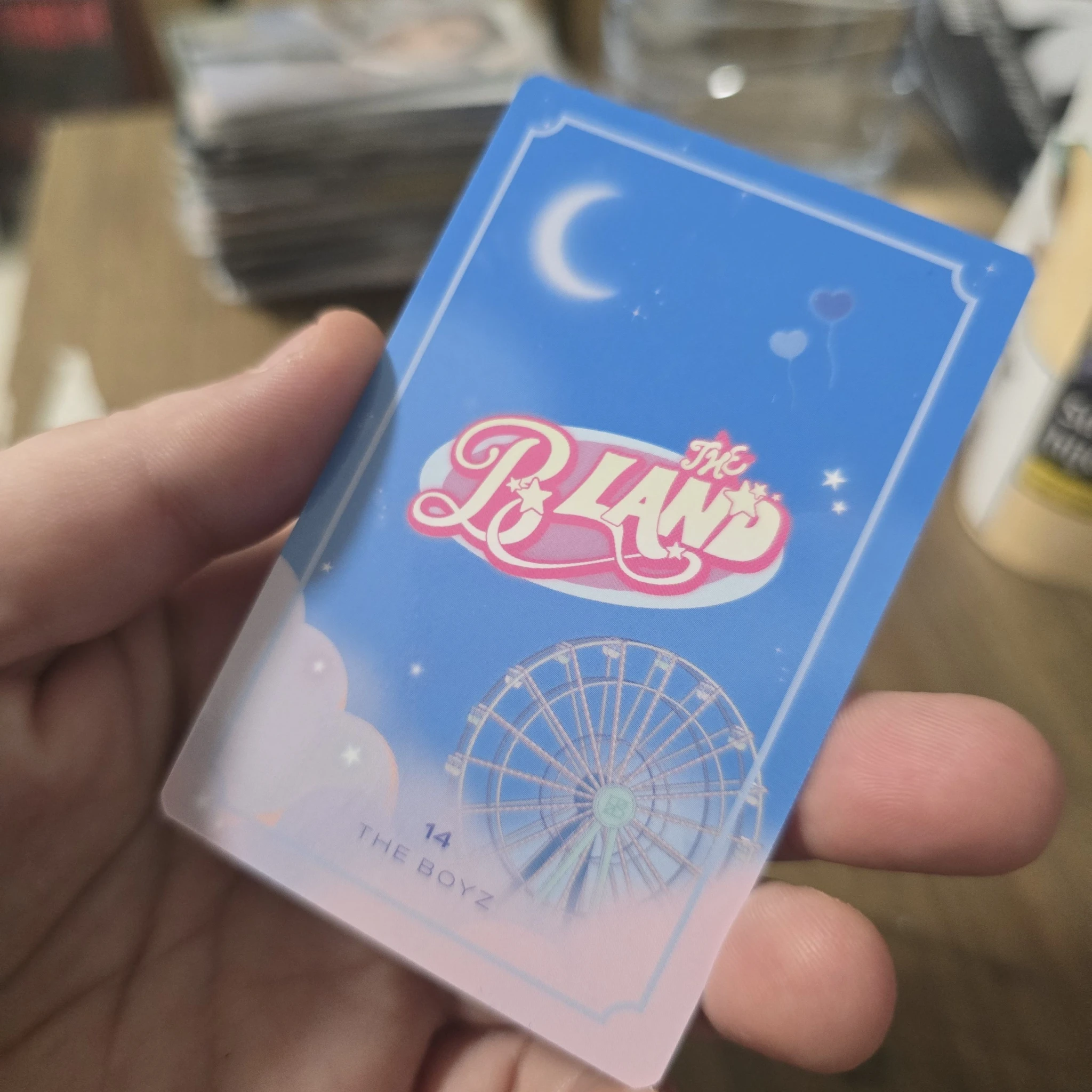 THE BOYZ Younghoon THE BOYZ - Younghoon - THE B-LAND Event trading card listing photo 2