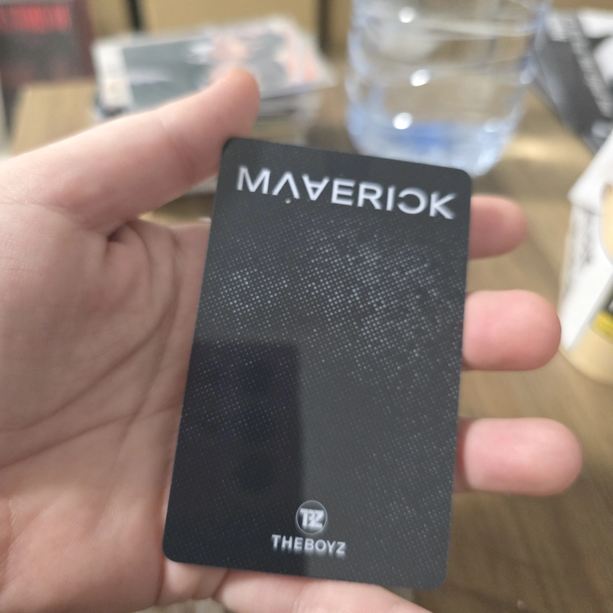 THE BOYZ Sangyeon THE BOYZ - Sangyeon - Maverick Album purchase benefit withdrama round 2 lucky draw listing photo 2