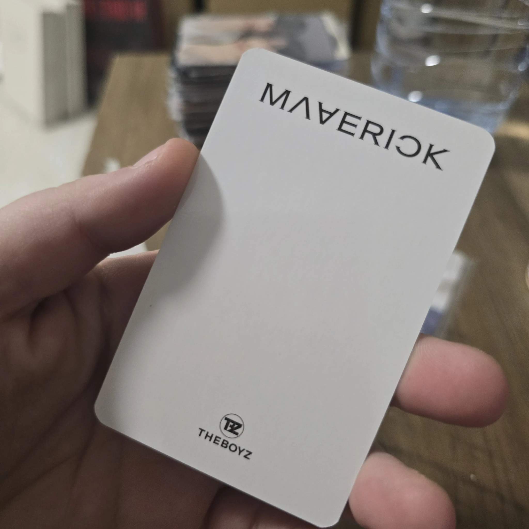 THE BOYZ THE BOYZ - Sangyeon & Haknyeon - Maverick Album album photocard listing photo 2