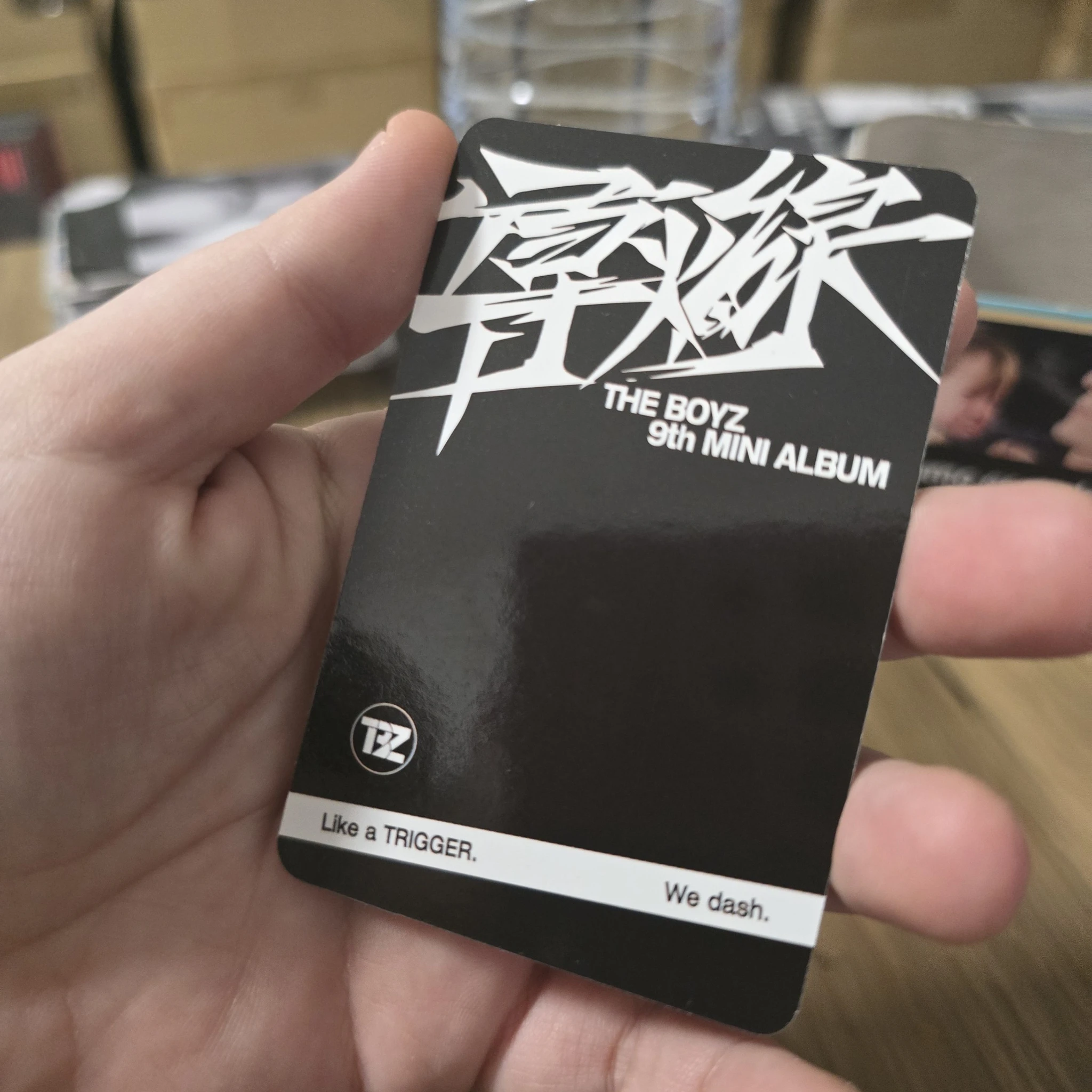 THE BOYZ New THE BOYZ - New - Trigger Album album photocard platform version vanguard version non-random listing photo 2