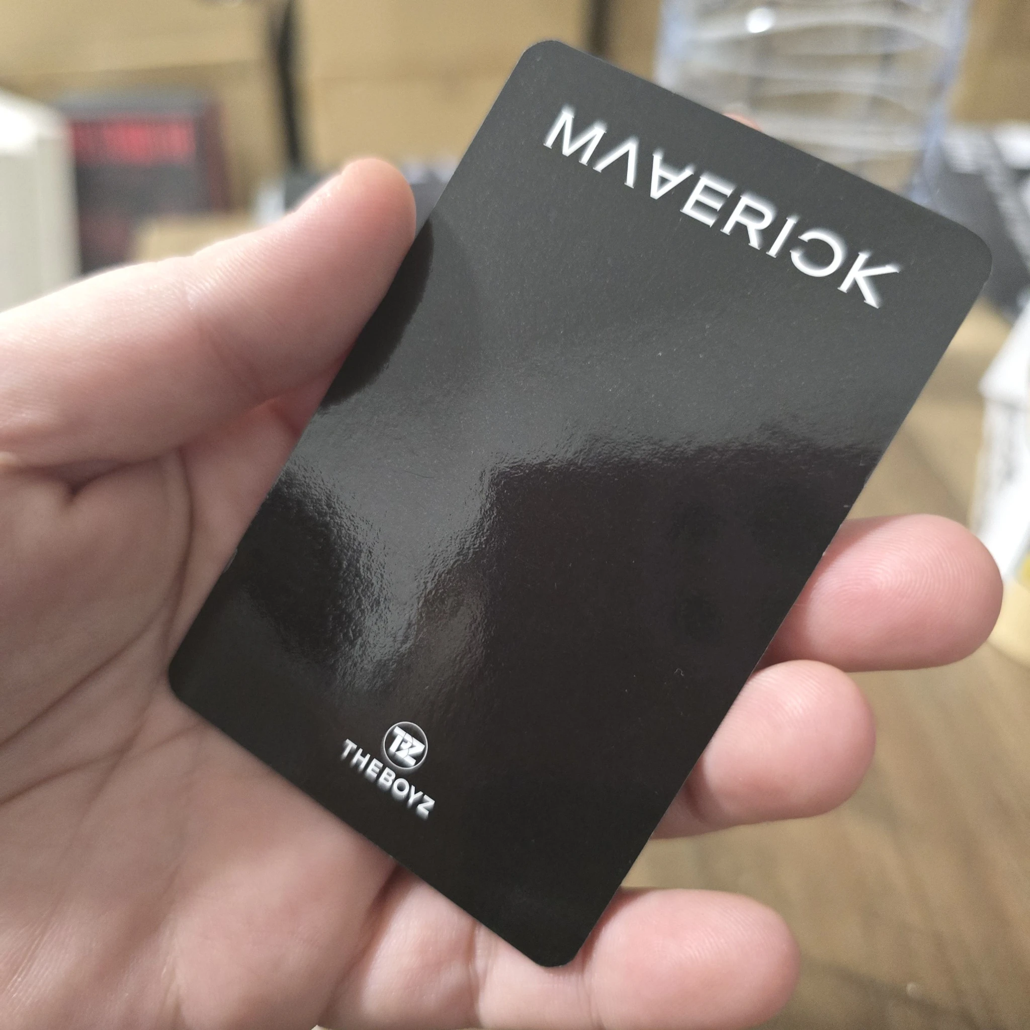 THE BOYZ THE BOYZ - Hyunjae & Q - Maverick Album album photocard korean album listing photo 2