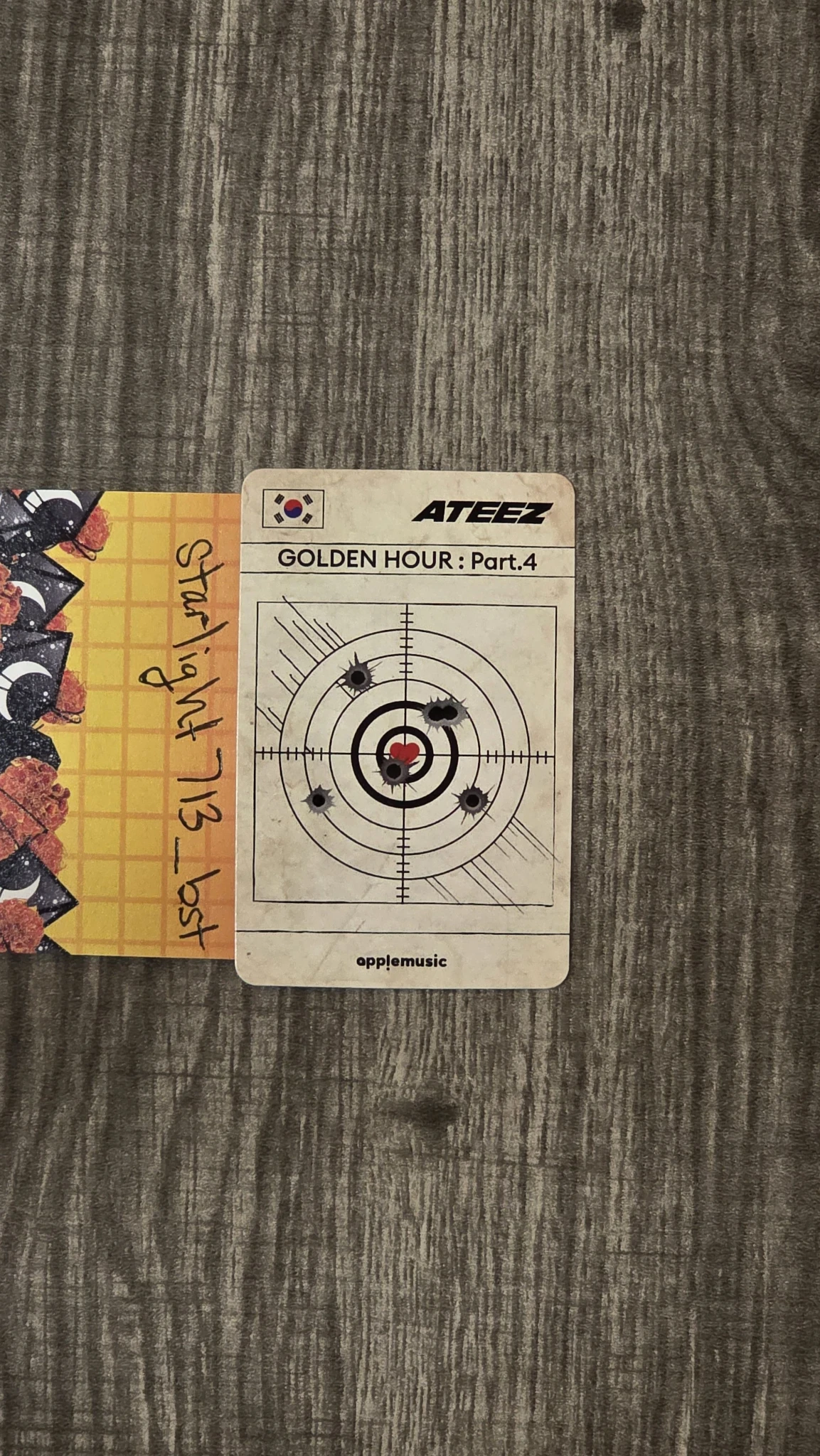 ATEEZ Jongho ATEEZ - Jongho - Golden Hour : Part.4 Album apple music fansign listing photo 2